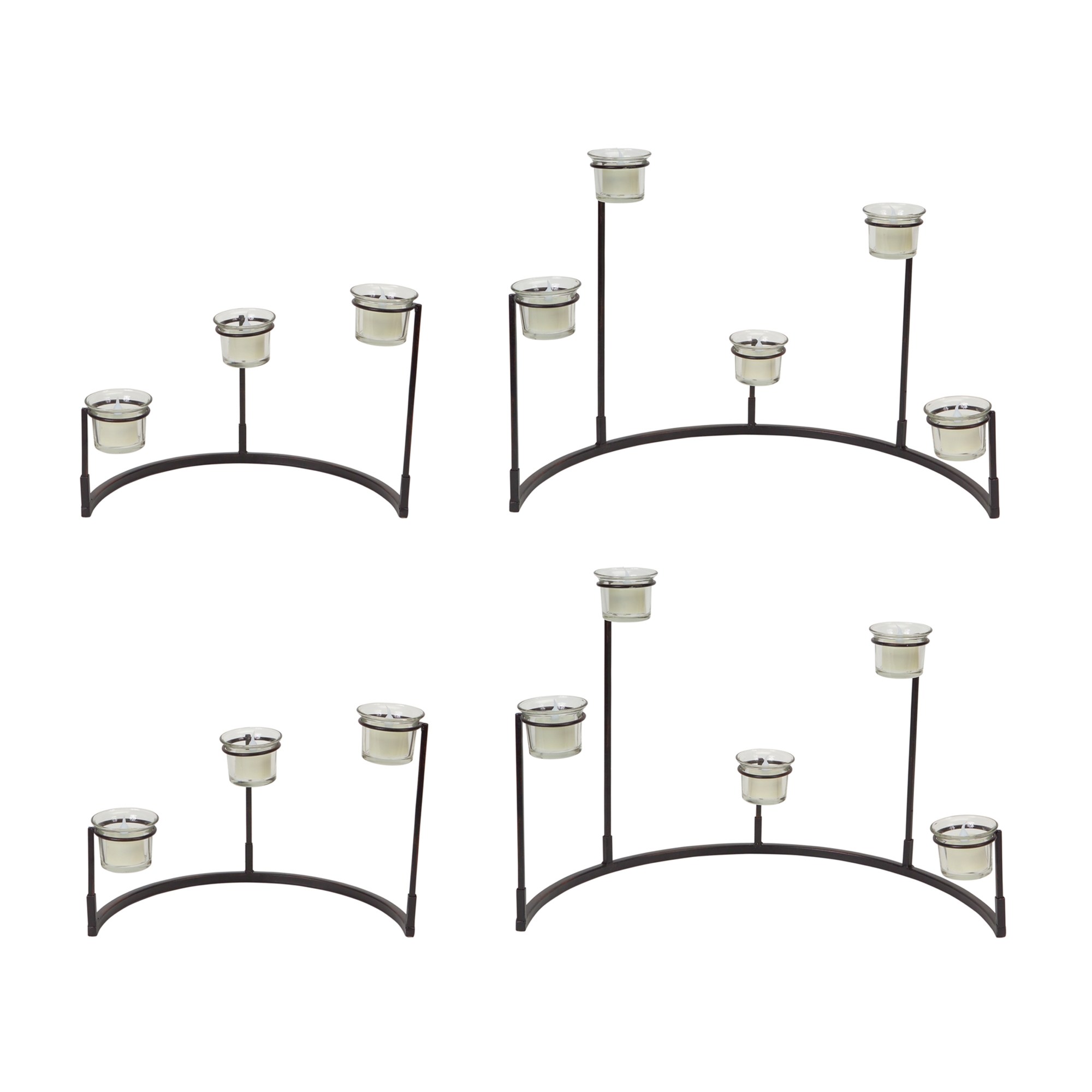 Multi-Level Votive Candle Holder Stand (Set of 4) 12