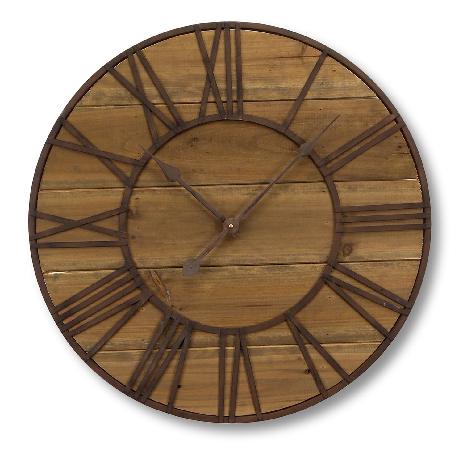 Round Roman Numeral Wall Clock 23.5