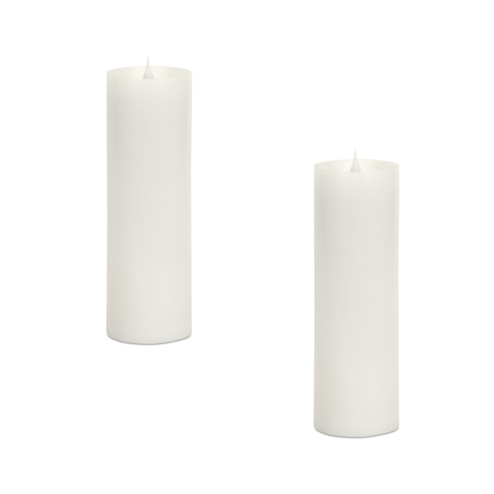 Simplux LED Pillar Candle w/Moving Flame (Set of 2)  3