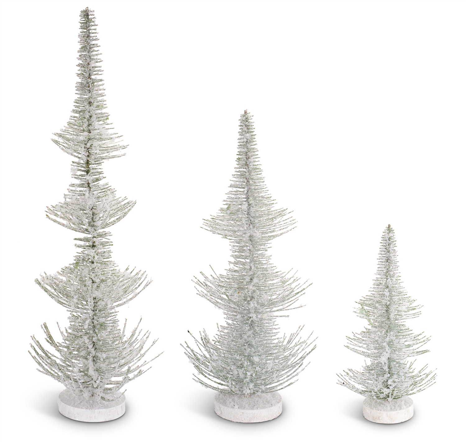 Frosted Pine Trees (Set of 3) 12
