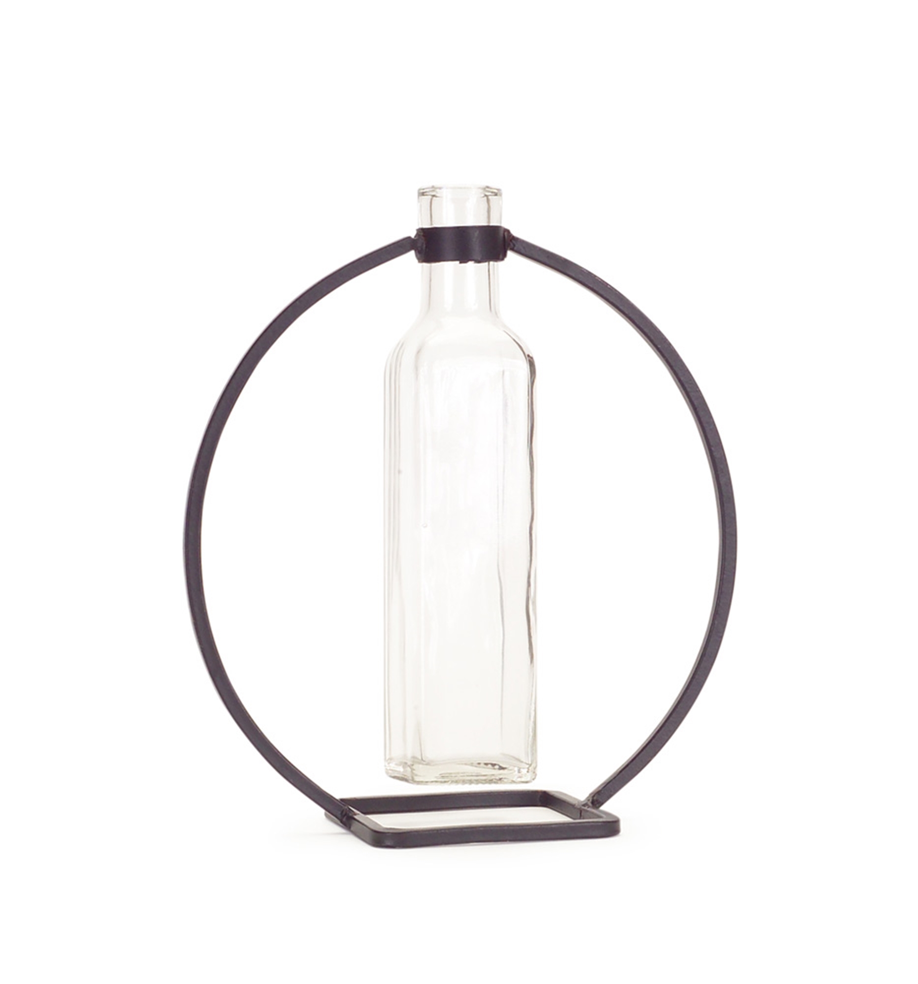 Hanging Vase in Circle Stand (Set of 4)  9