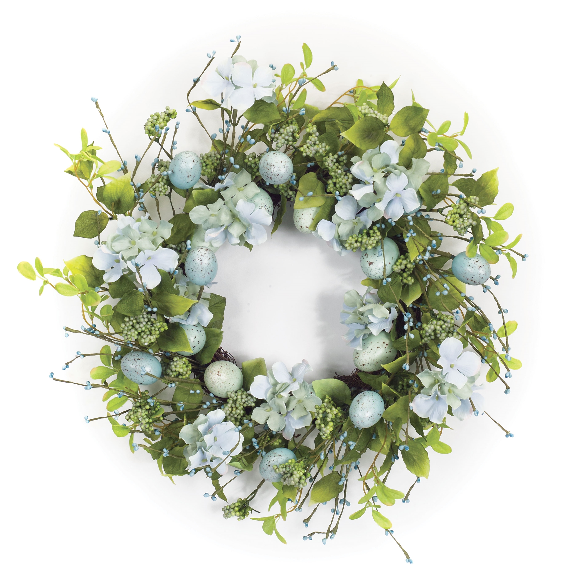 Egg/Floral Wreath 22