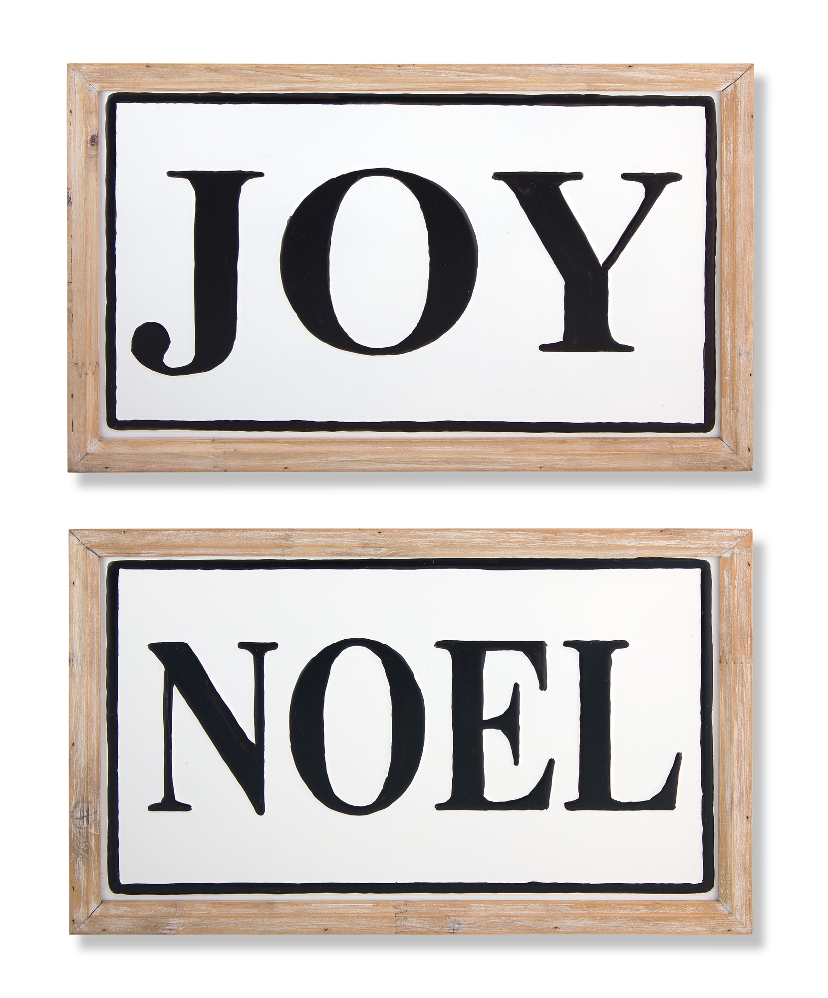 Noel and Joy Sign (Set of 2) 16.75