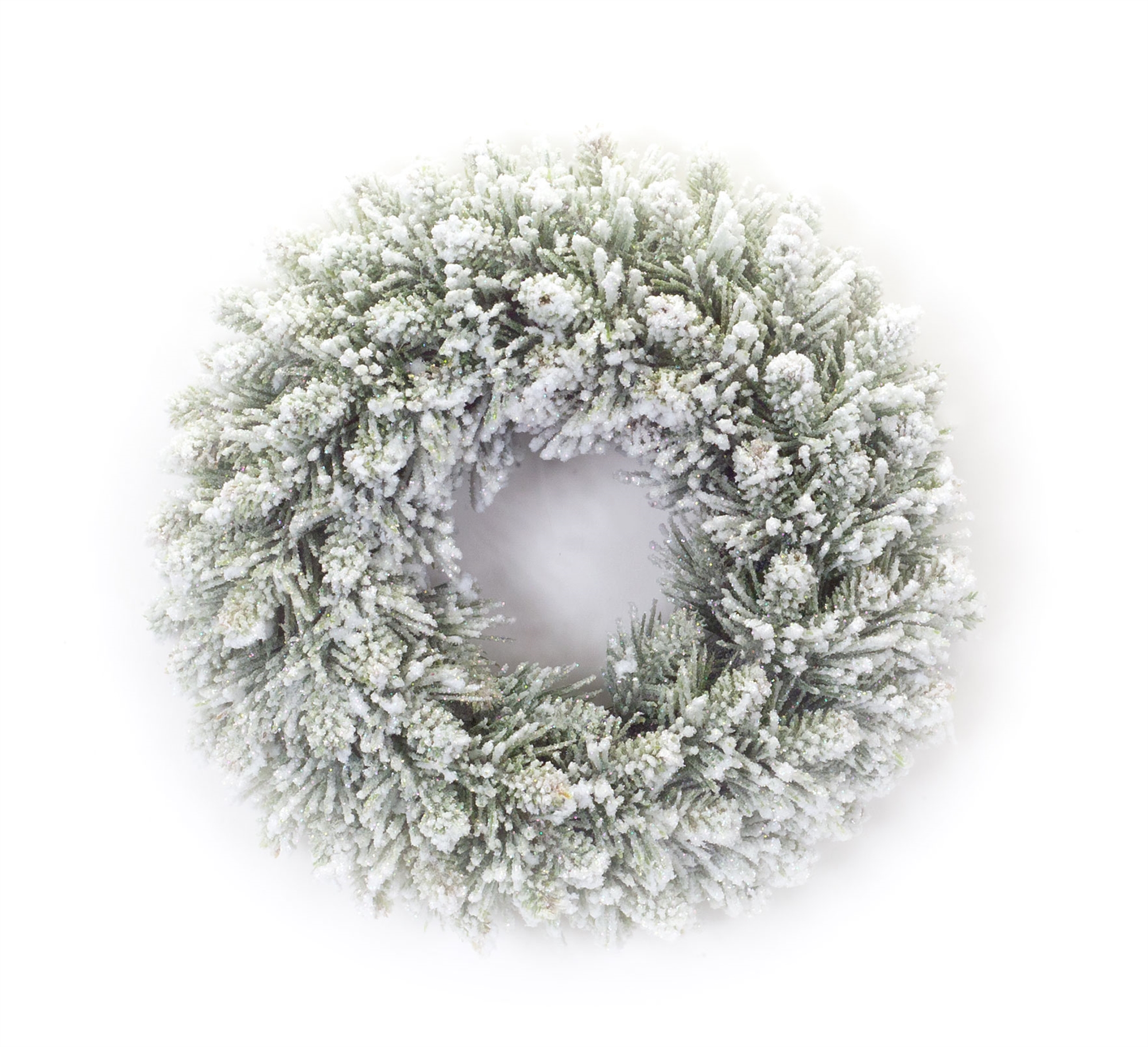 Flocked Candle Ring (Set of 2) 11