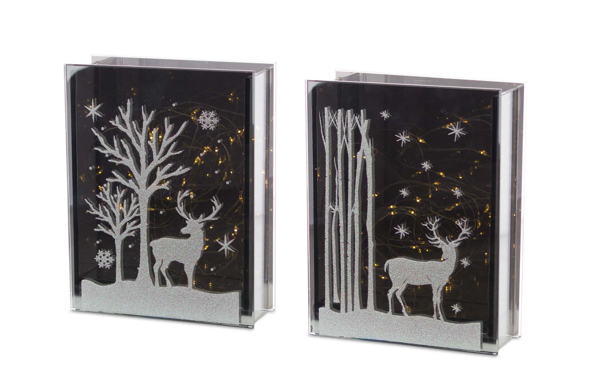 Deer and Tree Table Piece with Timer (Set of 2) 7
