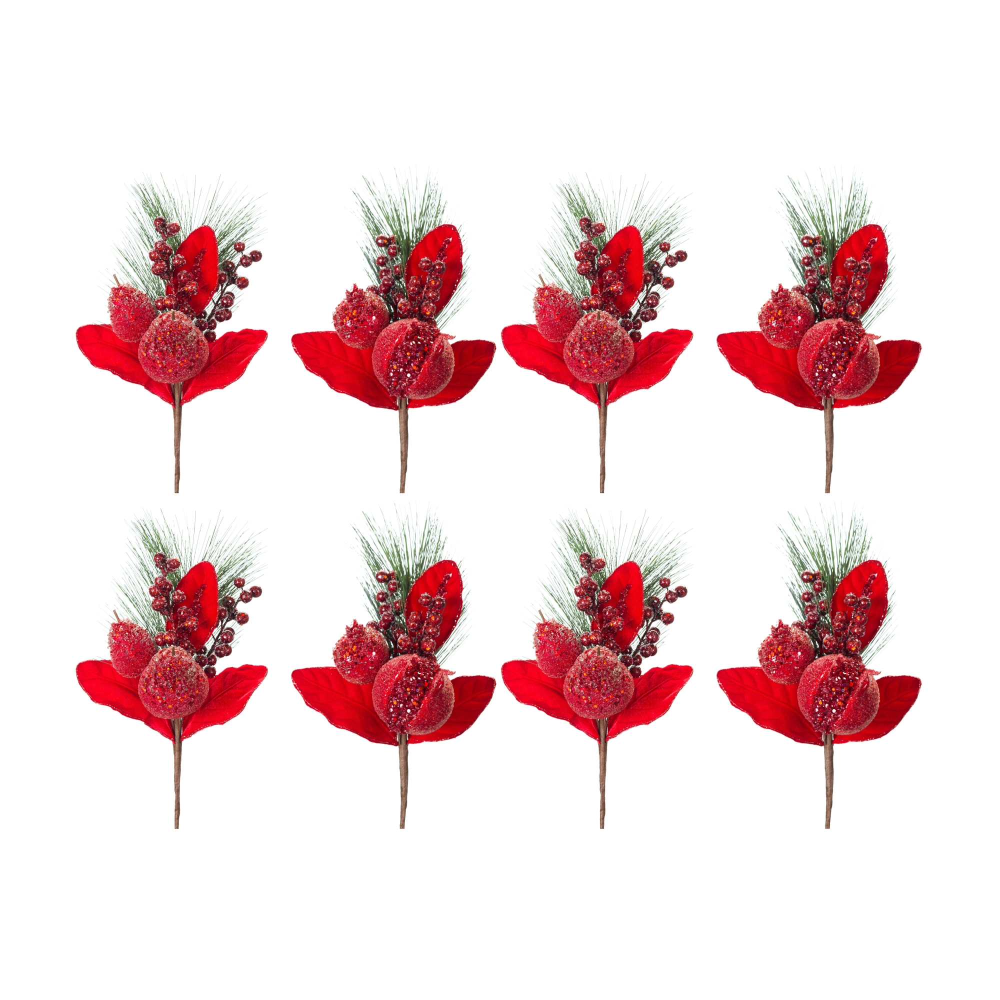 Pomegranate and Pear Pick (Set of 8) 14