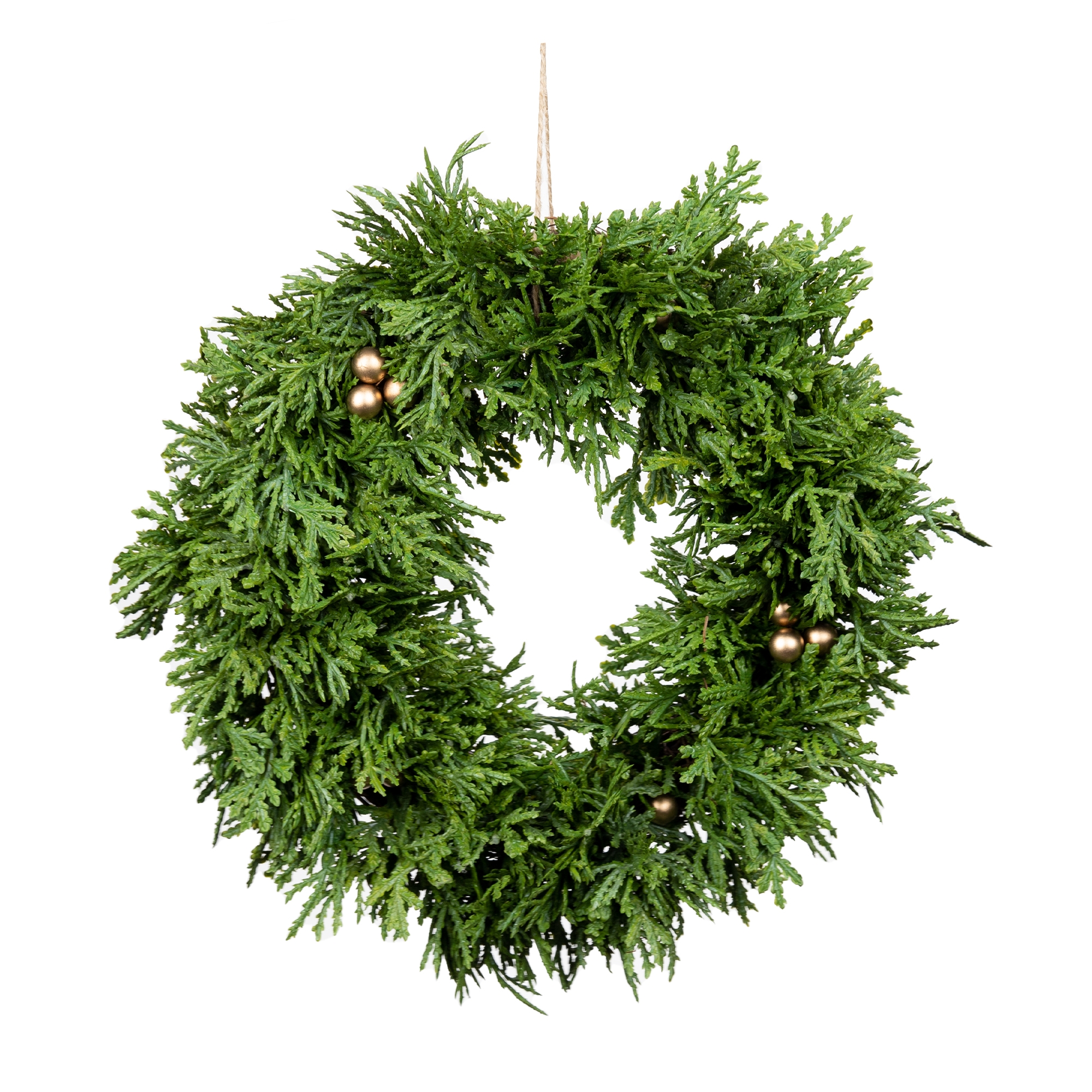 Pine Wreath w/Berries (Set of 2) 11.5