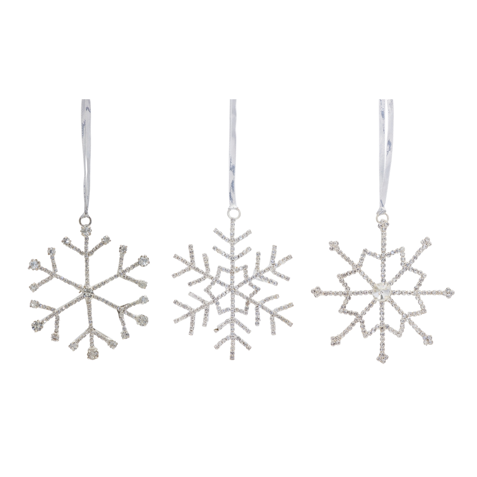 Jewel Snowflake (Set of 12) 3.5