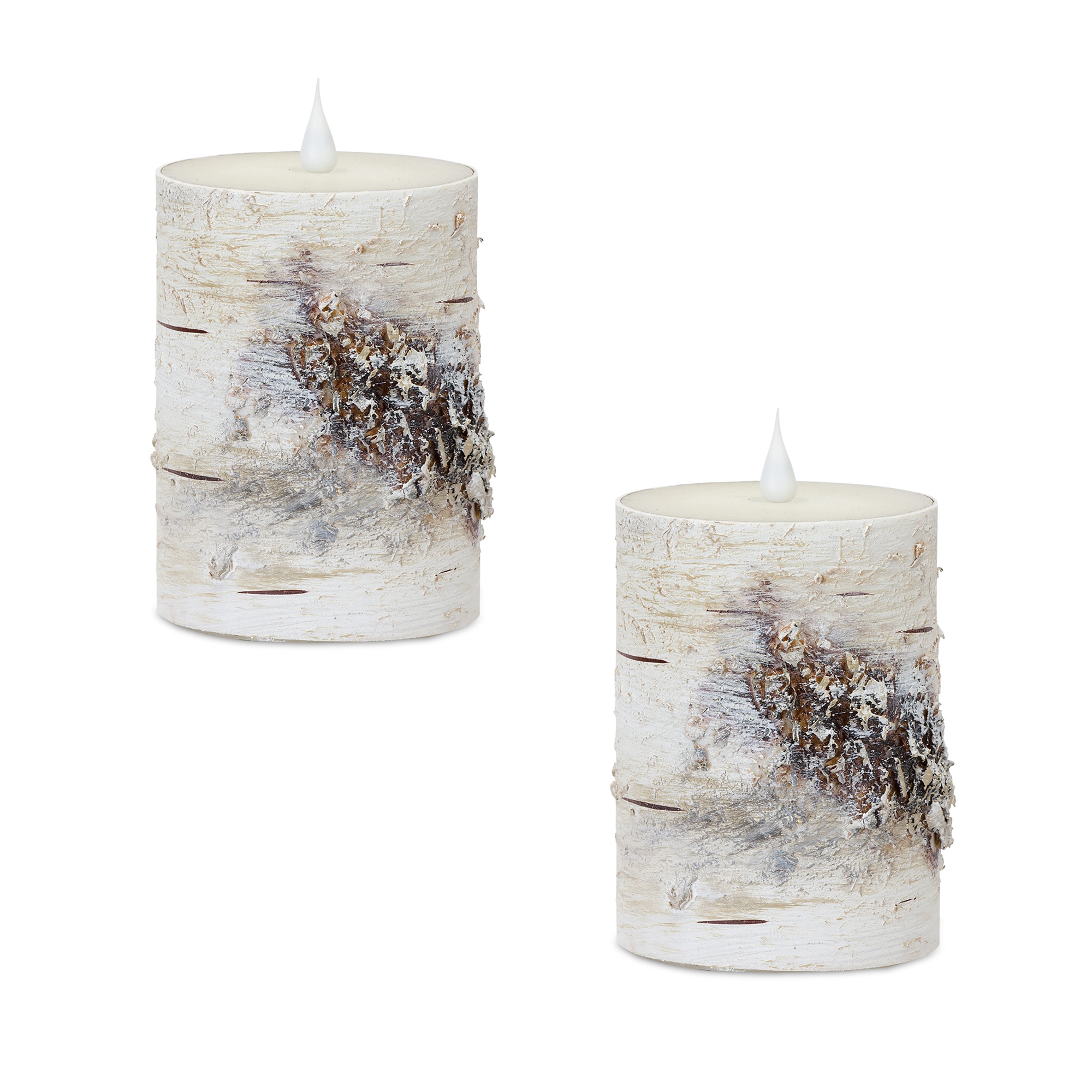 LED Birch Candle 3.5