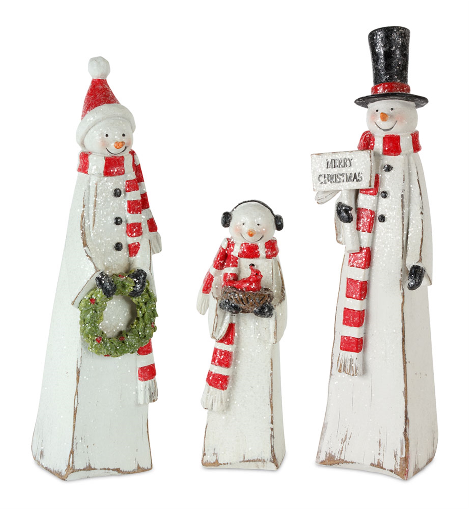 Snowman Family (Set of 3) 6.75