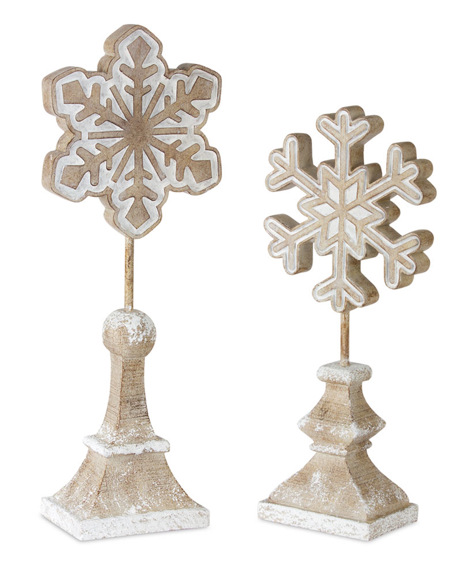 Snowflake on Spool (Set of 2) 14