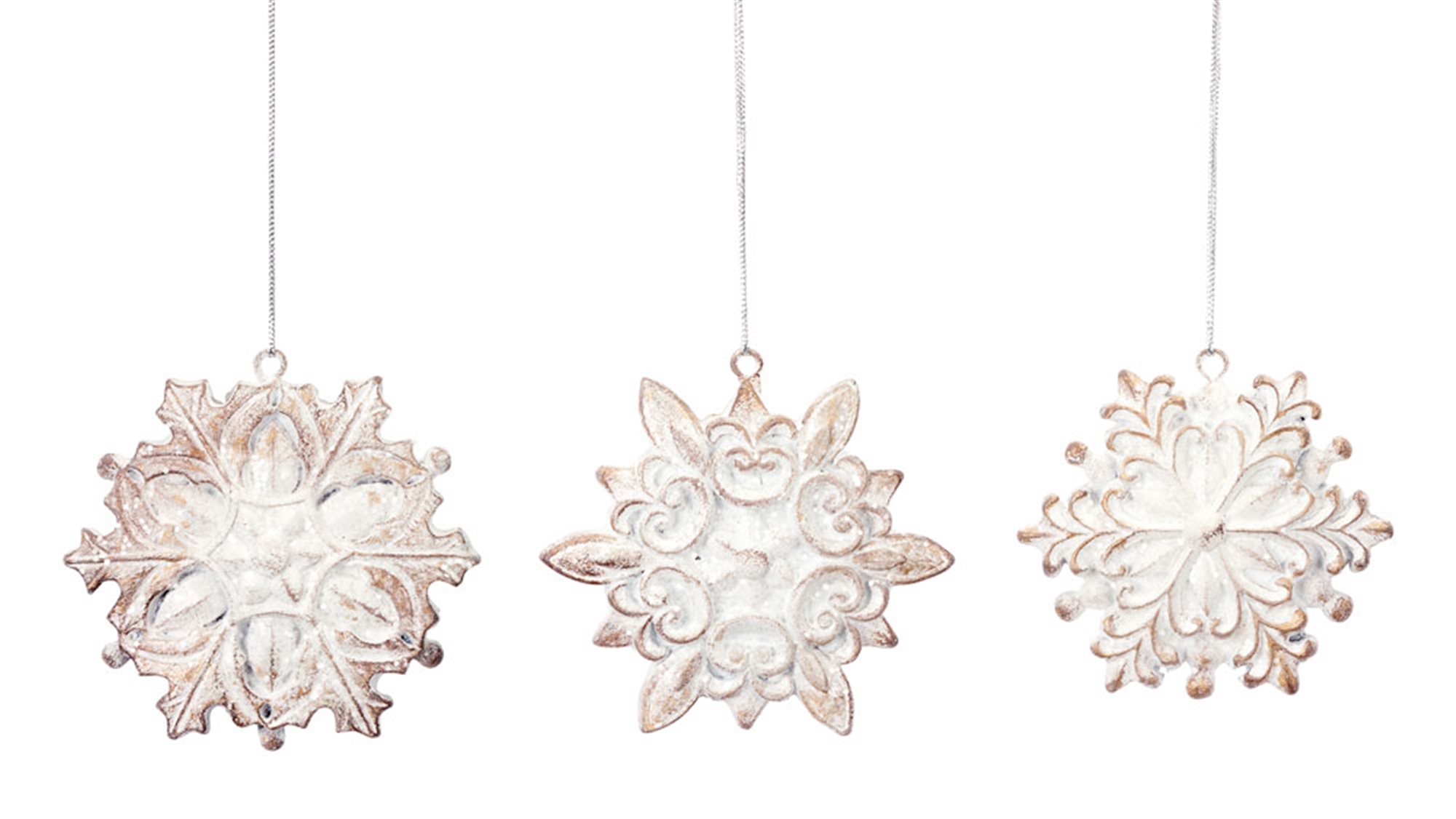 Snowflake Ornament (Set of 12) 3.25