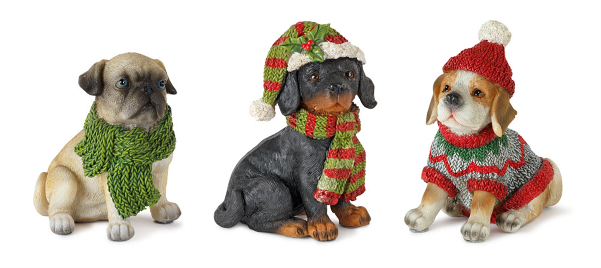 Winter Dog (Set of 12) 3.5
