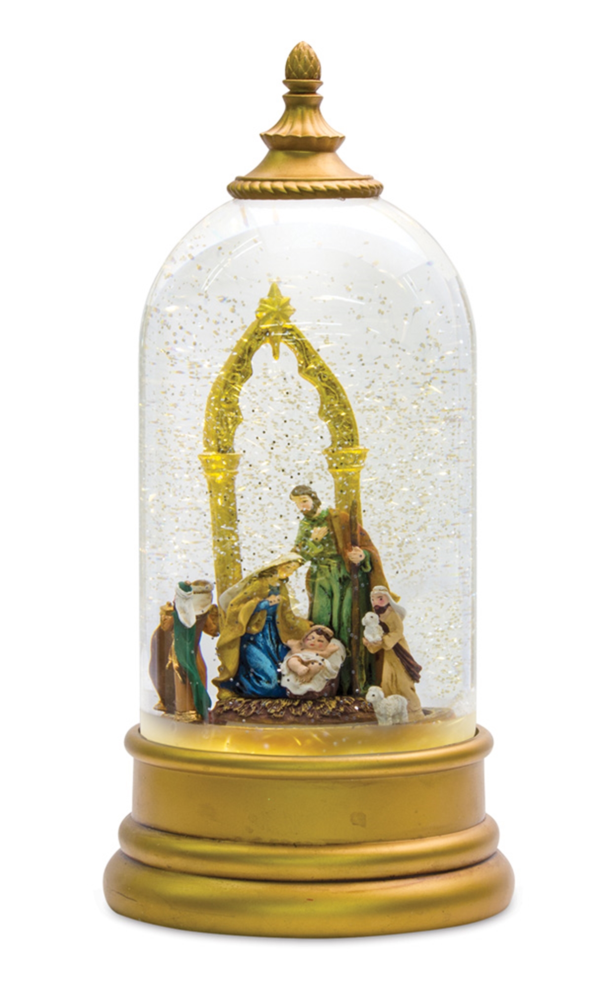 Nativity Snow Globe 10.5