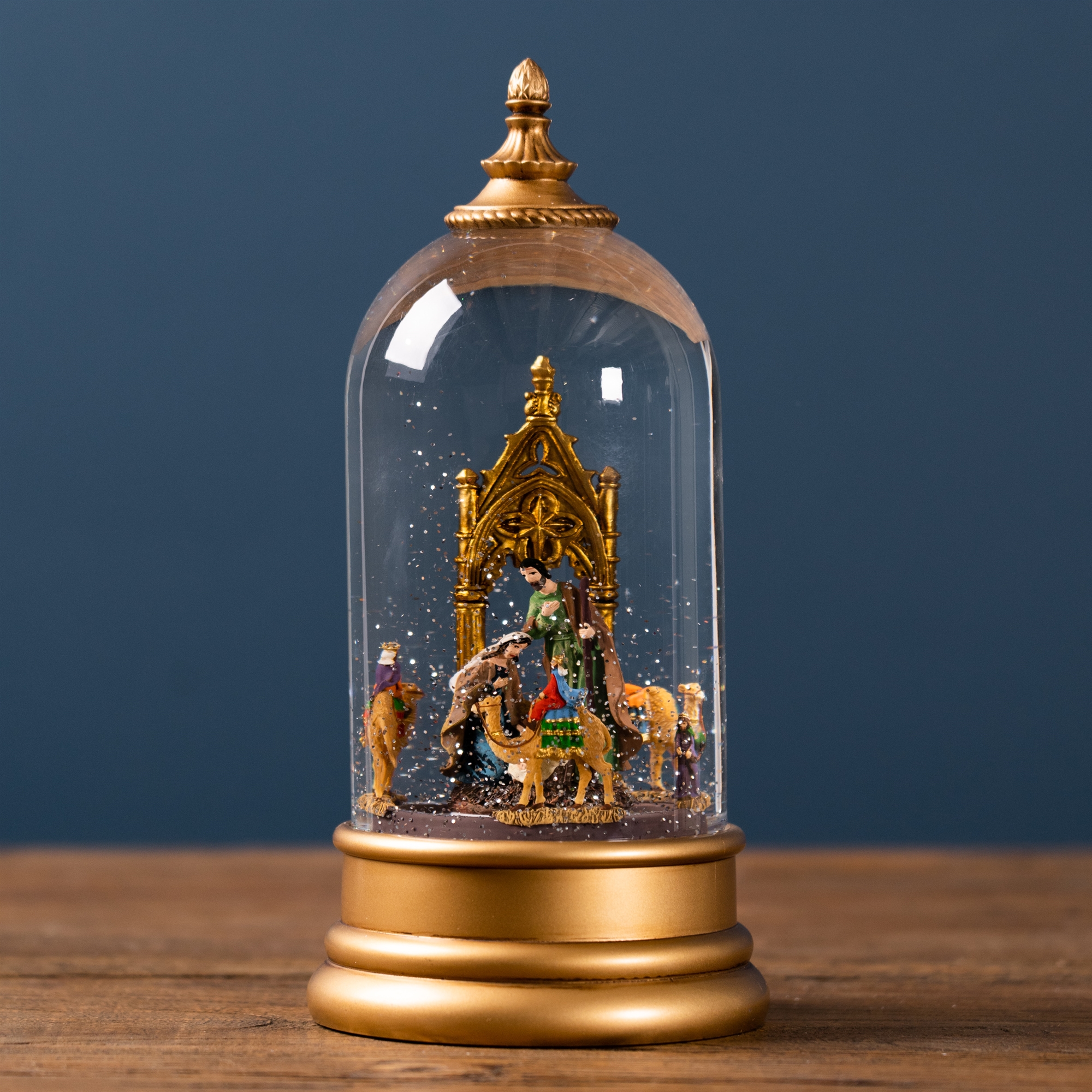 Nativity Snow Globe 10.5