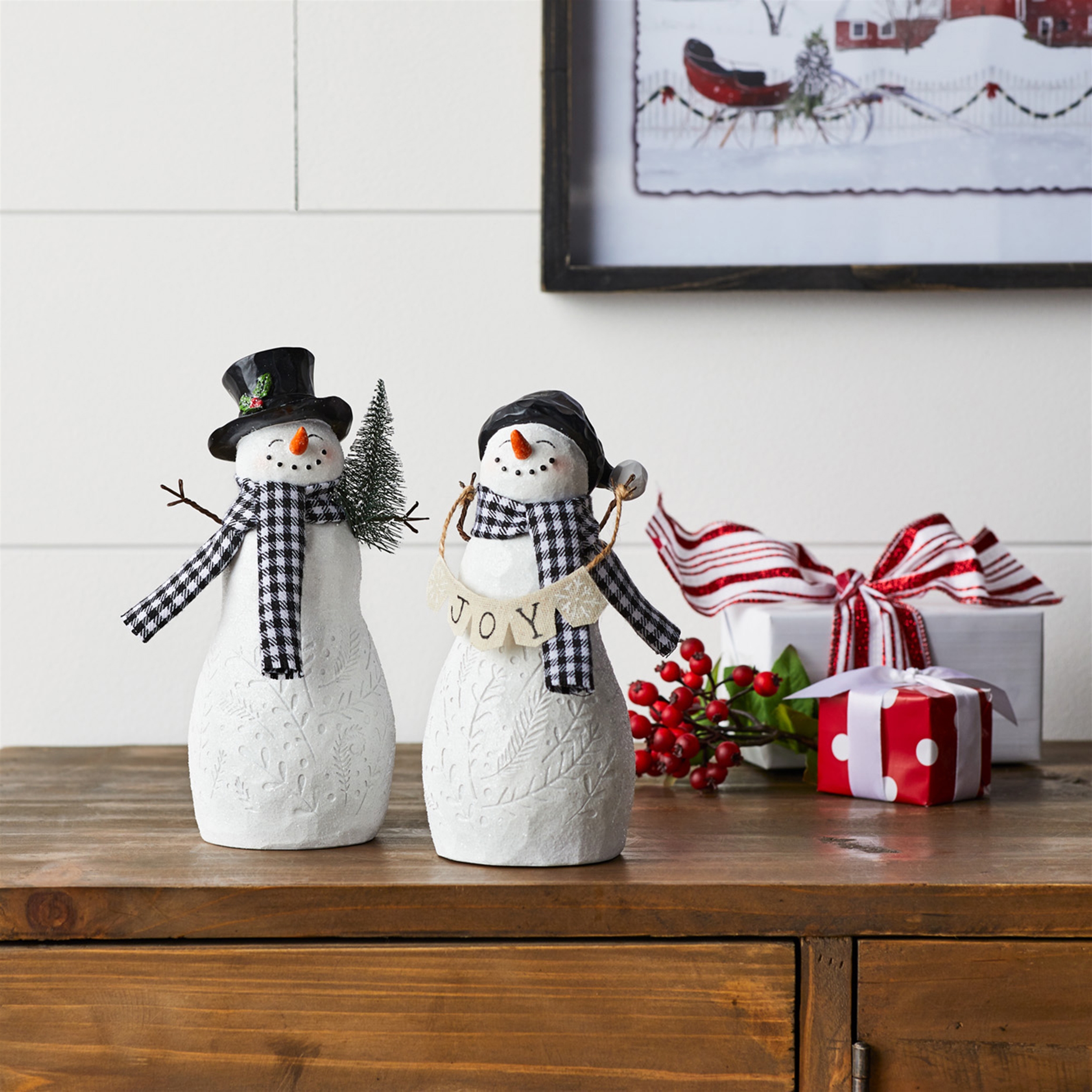 Snowman (Set of 4) 8.5