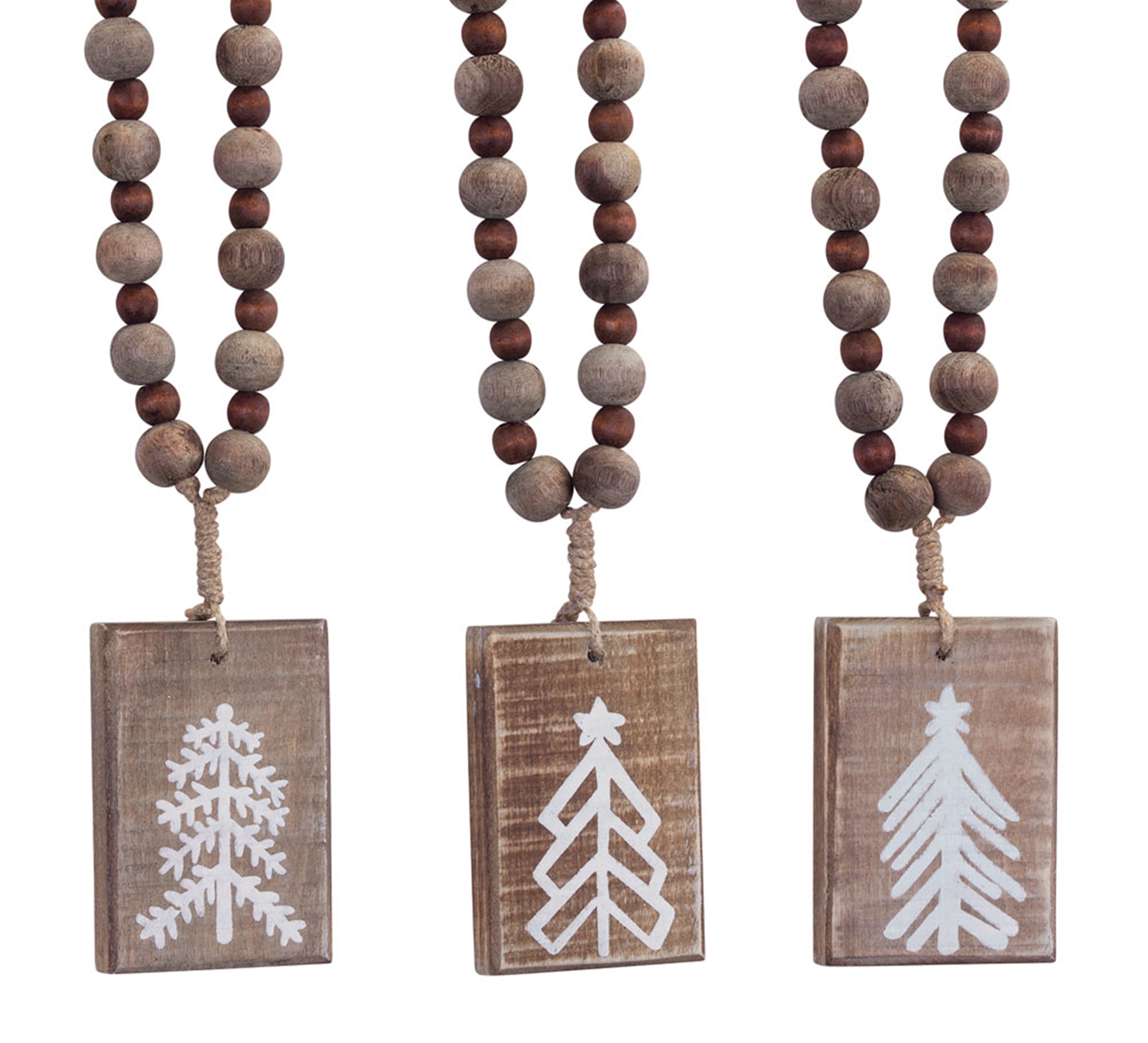 Tree Plaque Ornament (Set of 6) 13