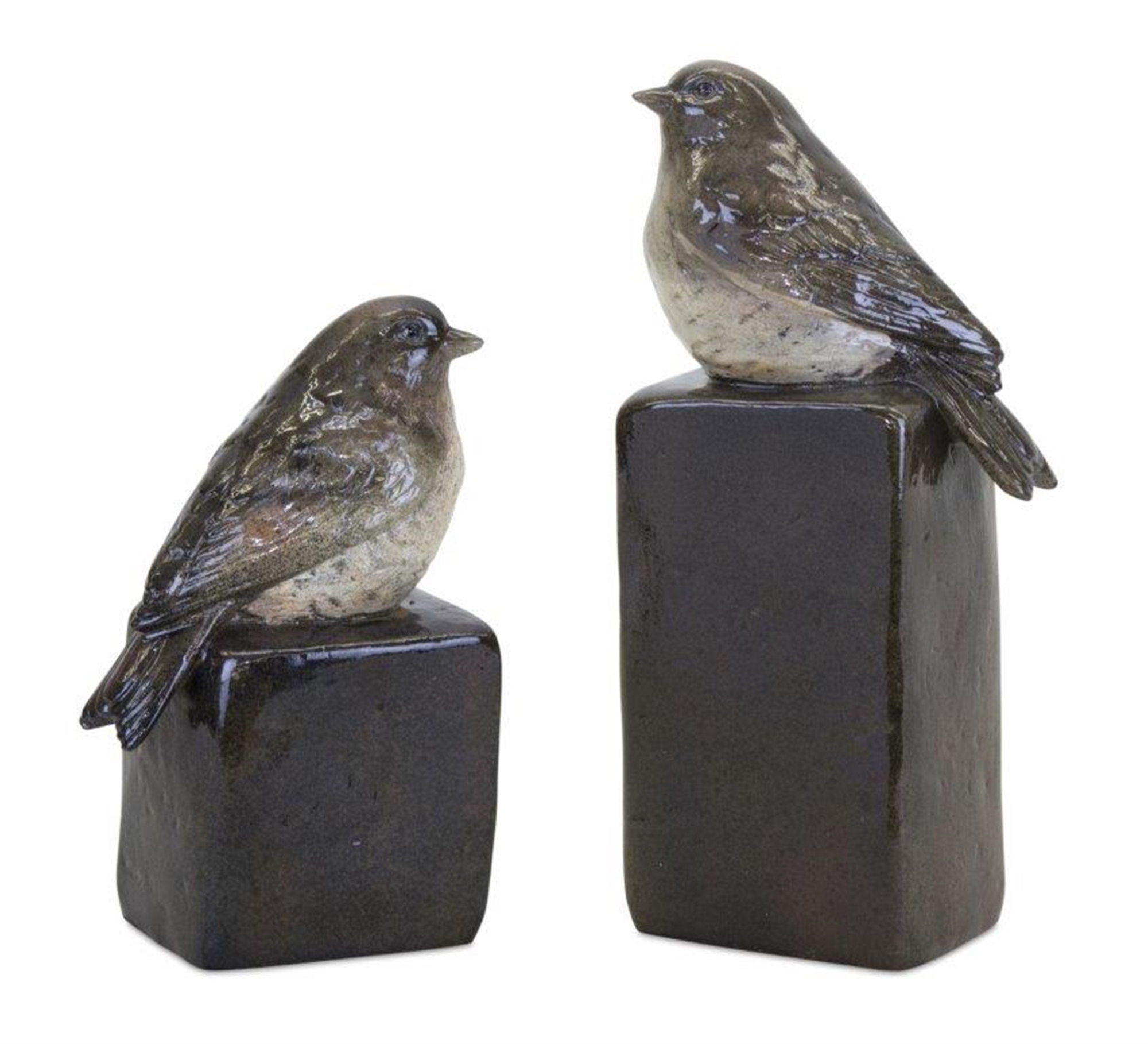 Bird Block (Set of 2) 5.75