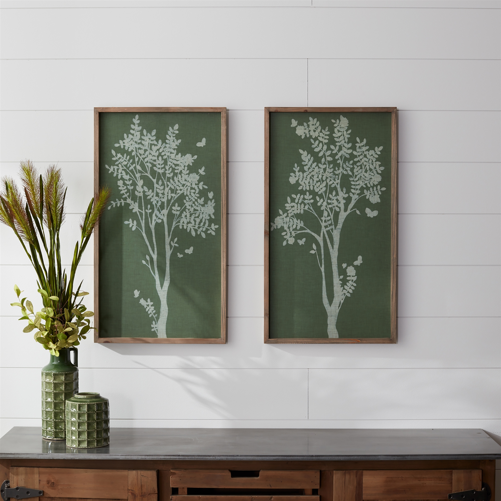 Tree Print (Set of 2) 17.75