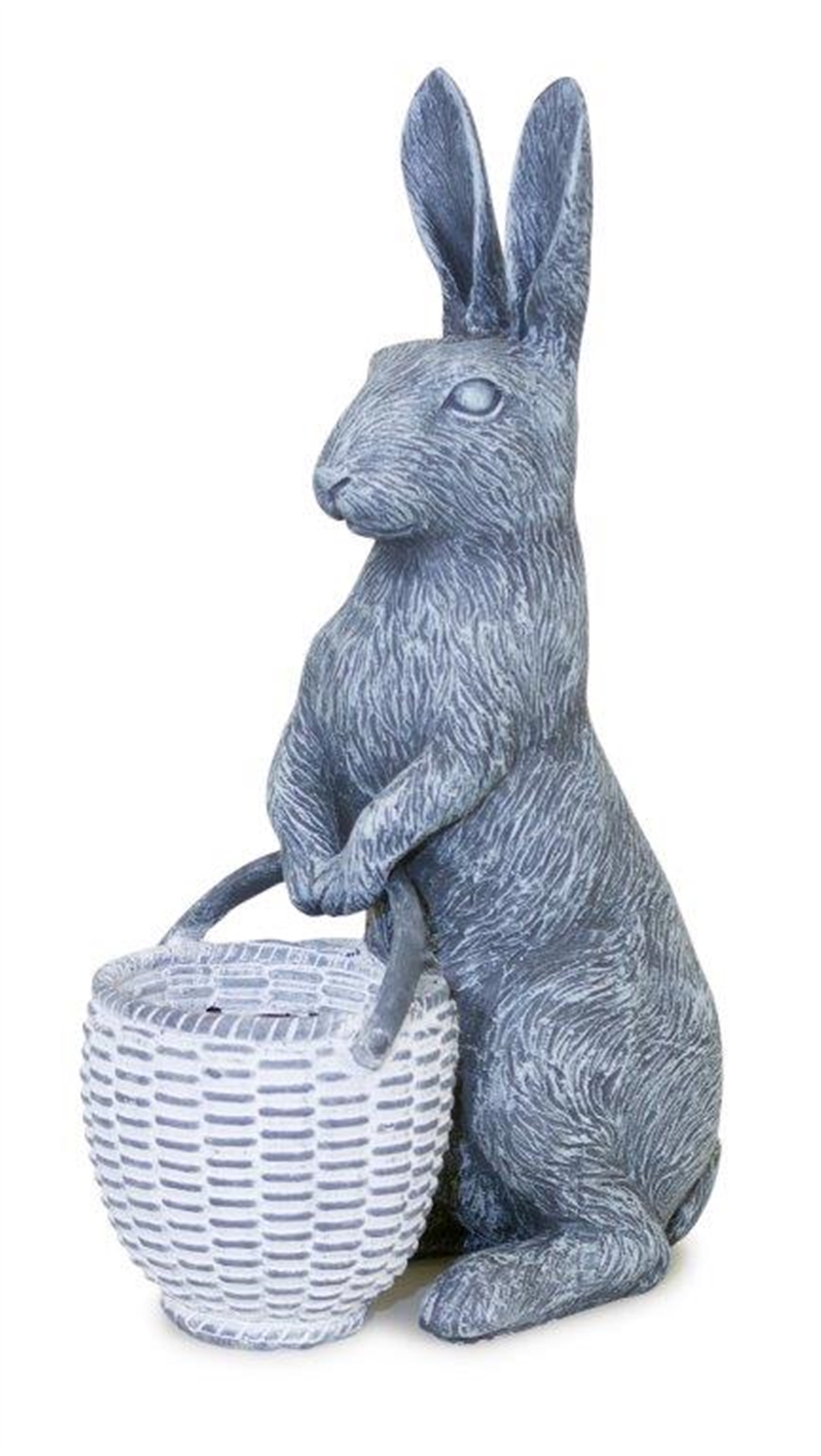Standing Rabbit with Basket 6.75