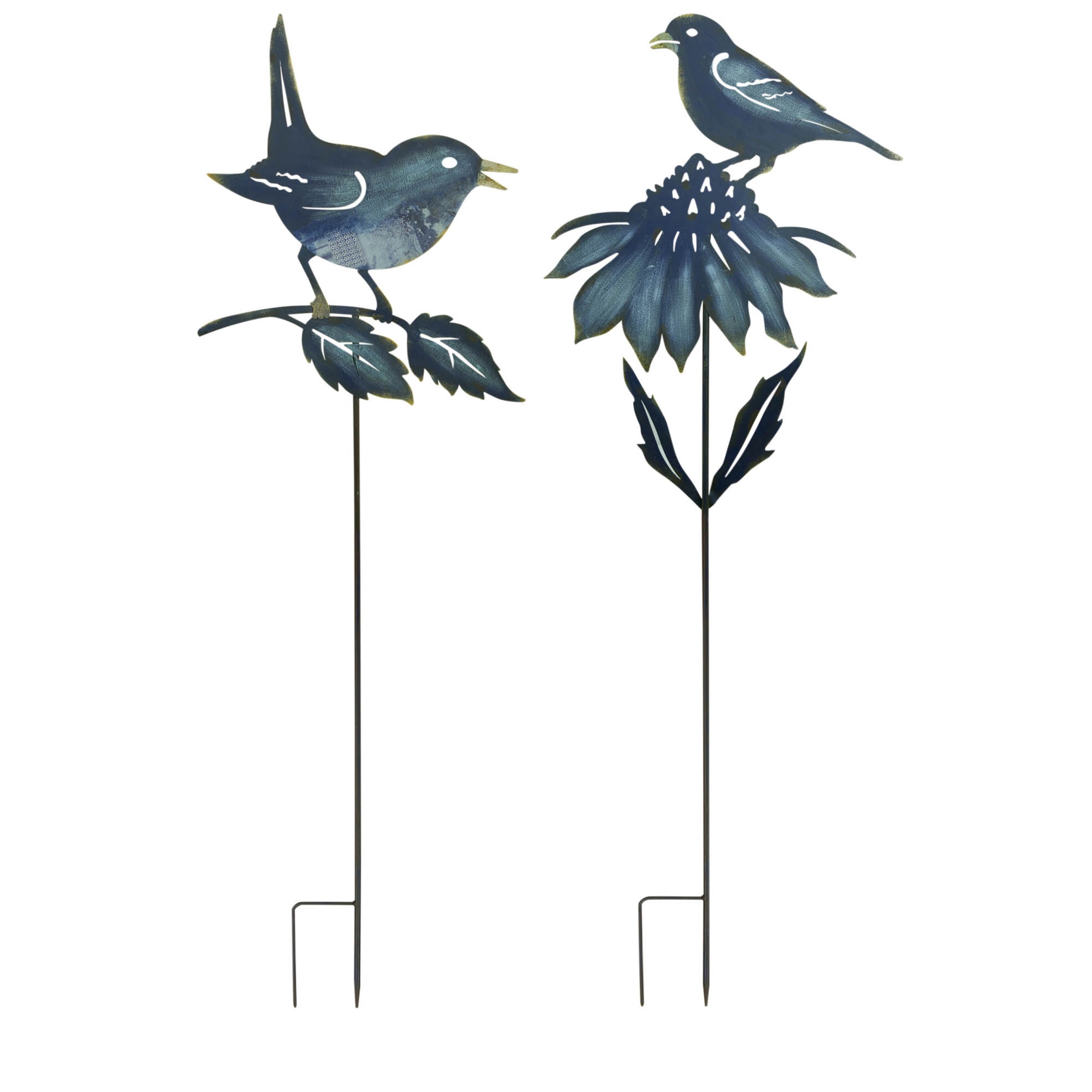 Bird Garden Stake (Set of 2) 45
