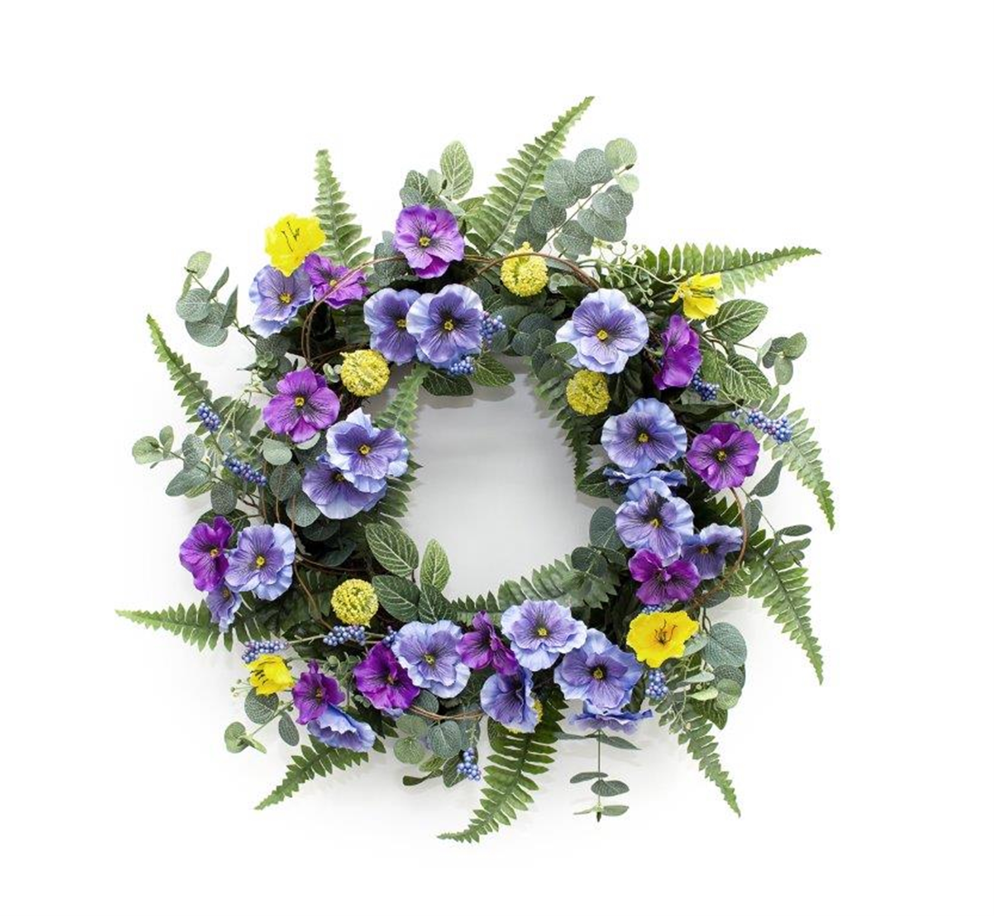Pansy Wreath 26