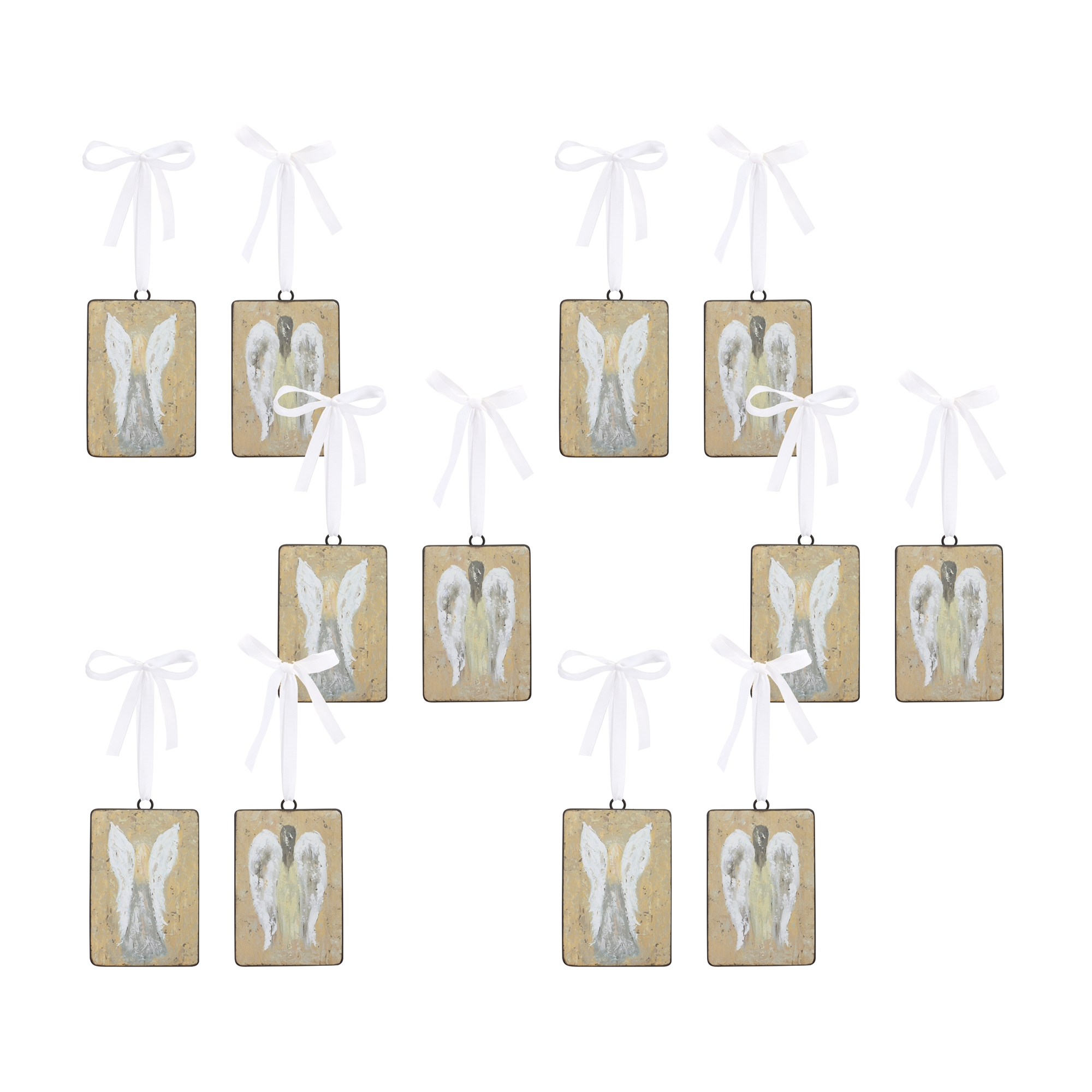 Angel Ornament (Set of 12) 4.25