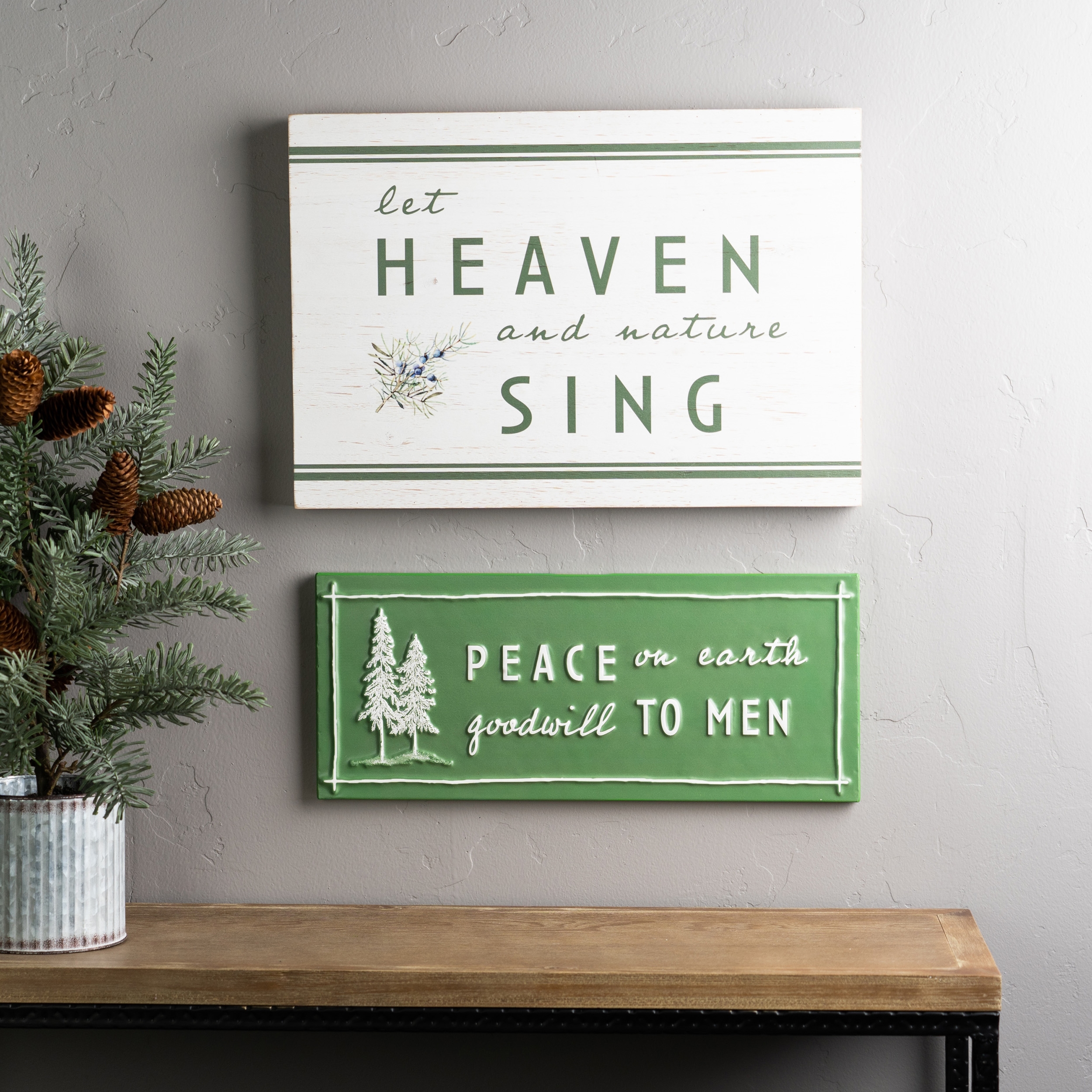 Heaven and Nature Sing Sign 20