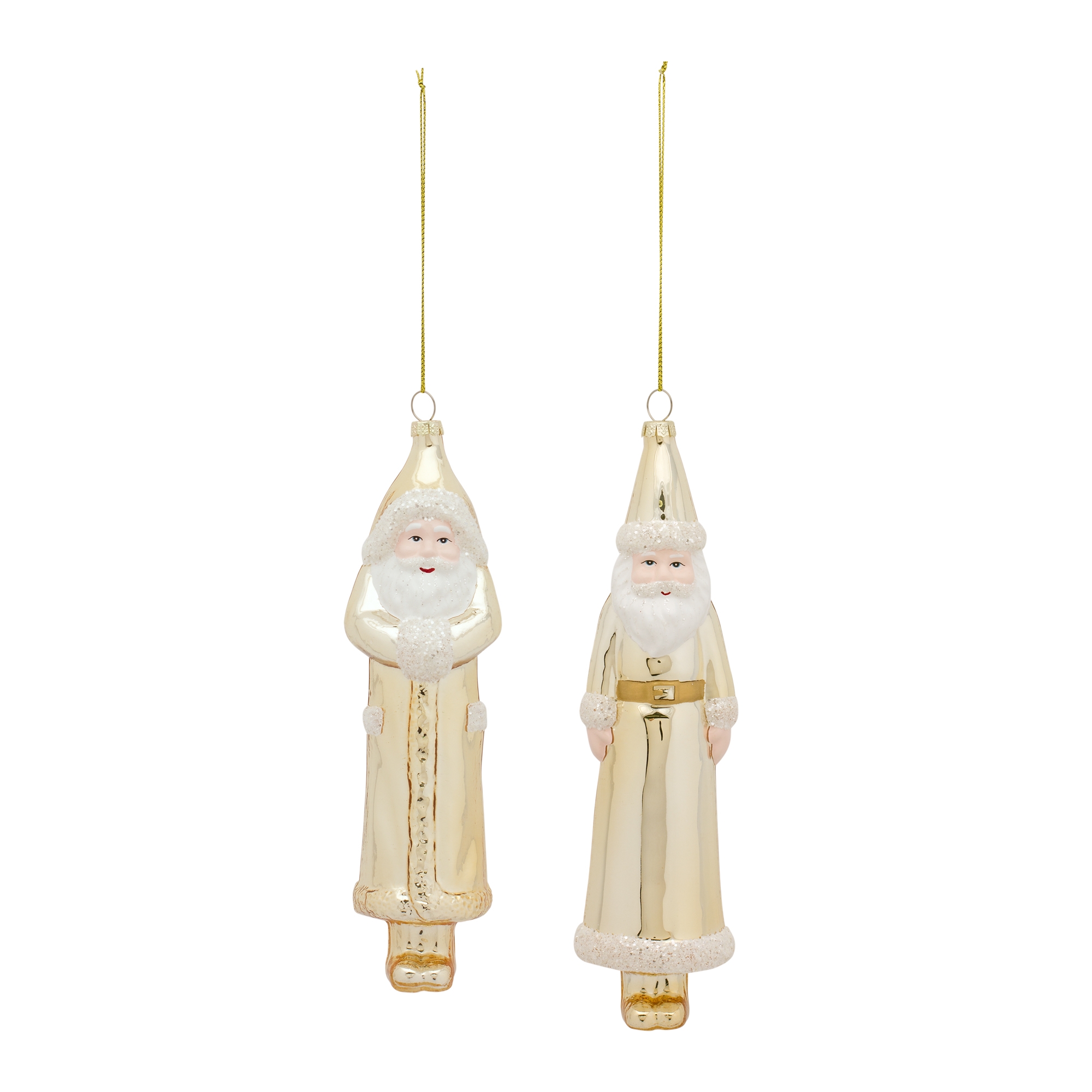 Santa Ornament (Set of 12) 8.75