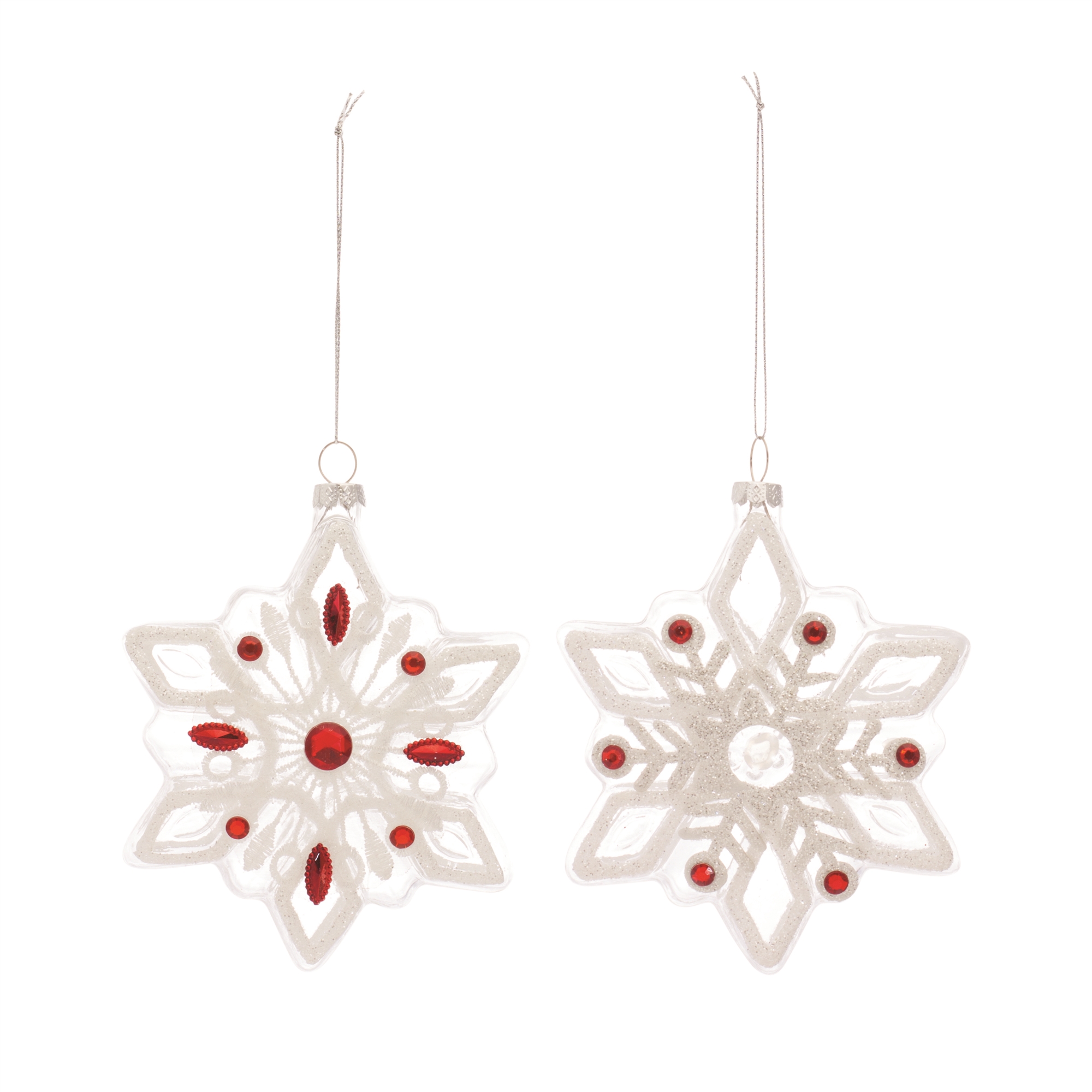 Snowflake Ornament (Set of 12) 5.5