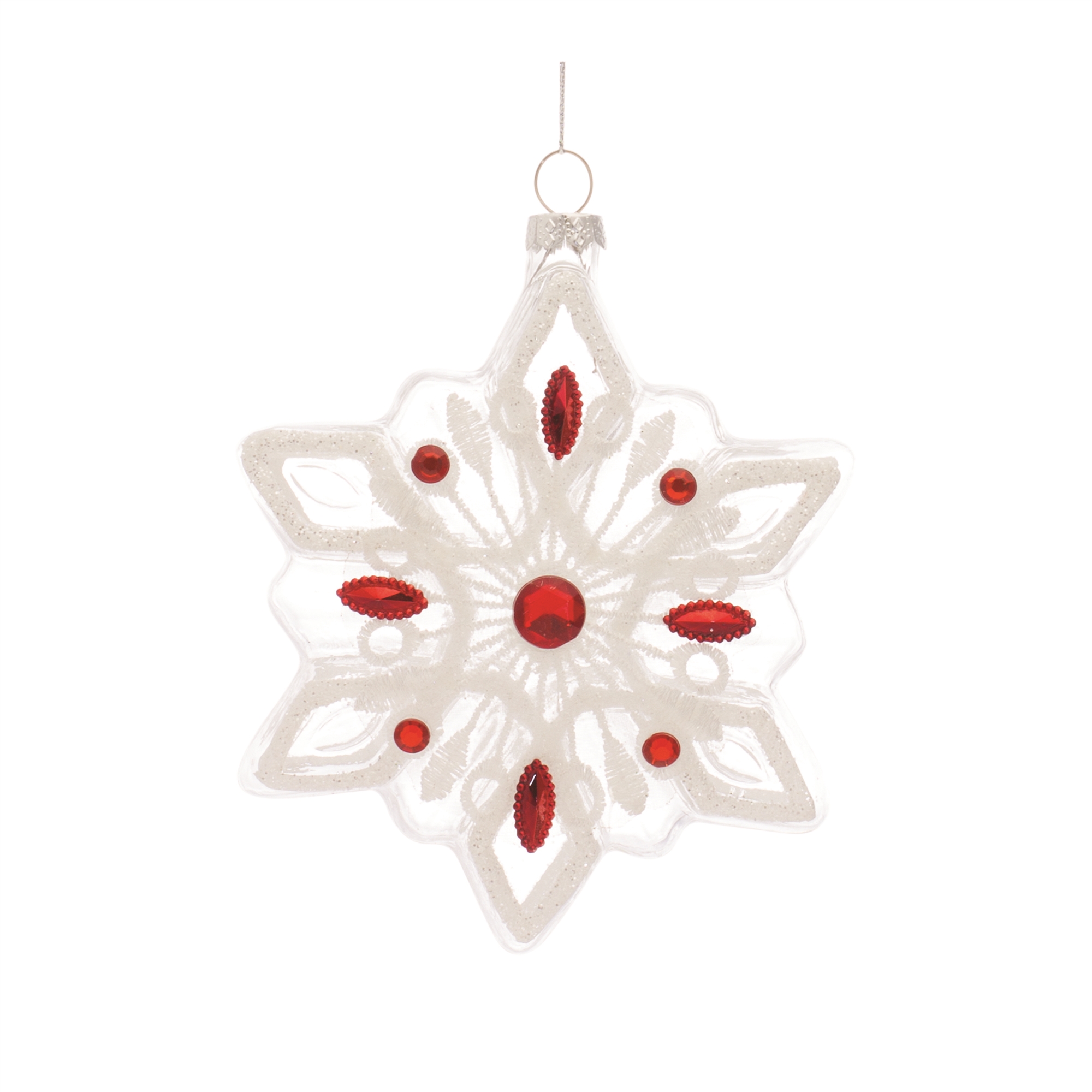 Snowflake Ornament (Set of 12) 5.5