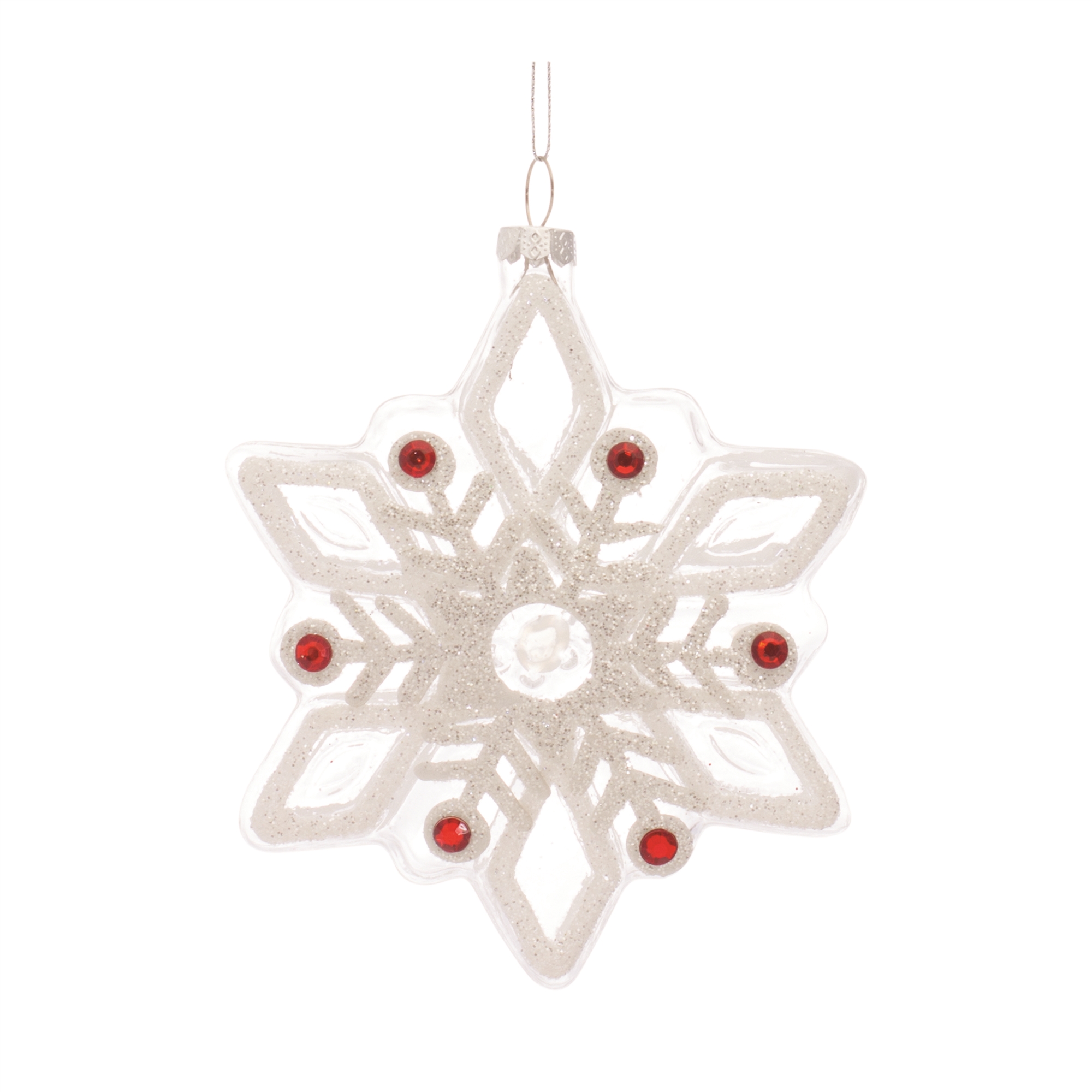 Snowflake Ornament (Set of 12) 5.5