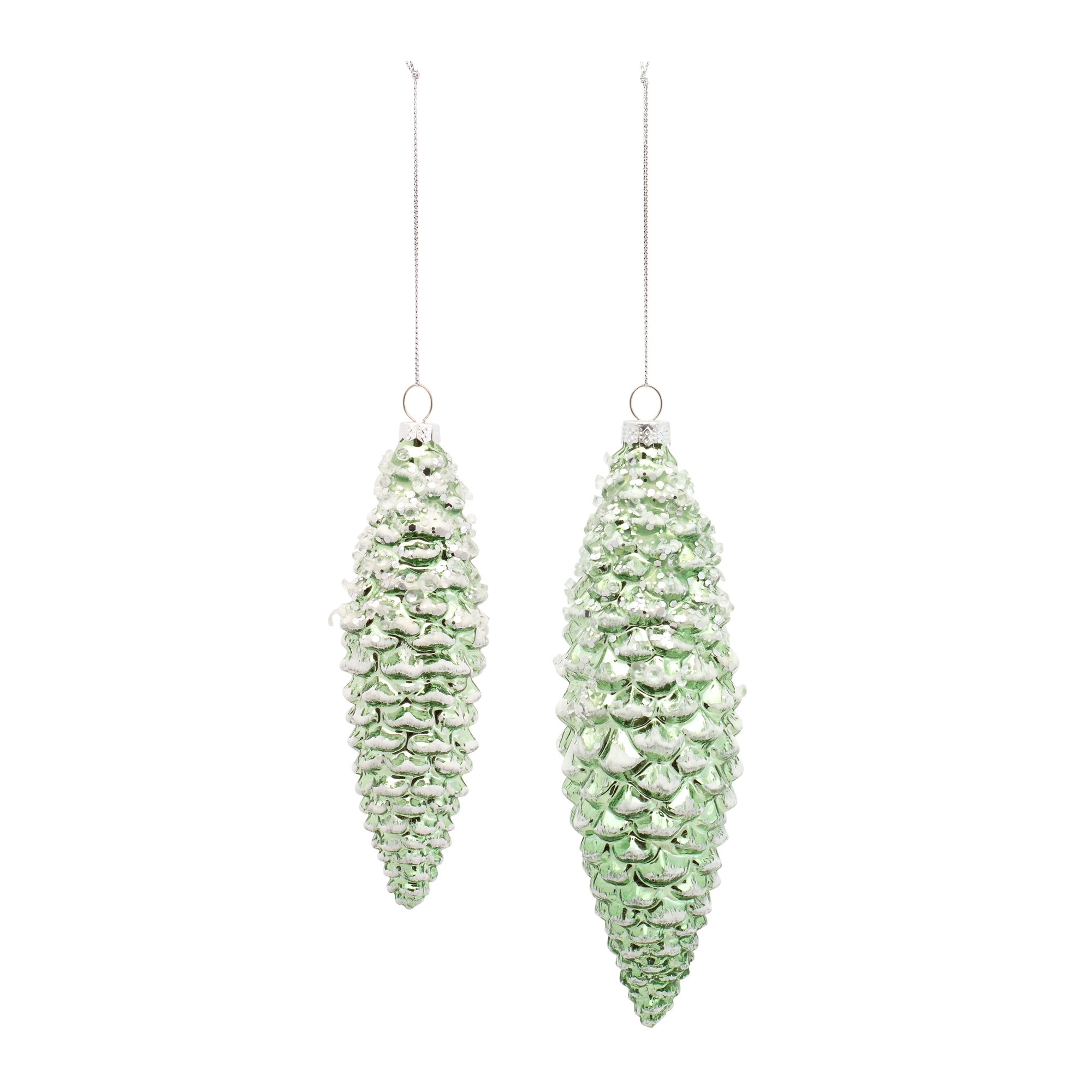 Pine Cone Ornament (Set of 12) 6.25