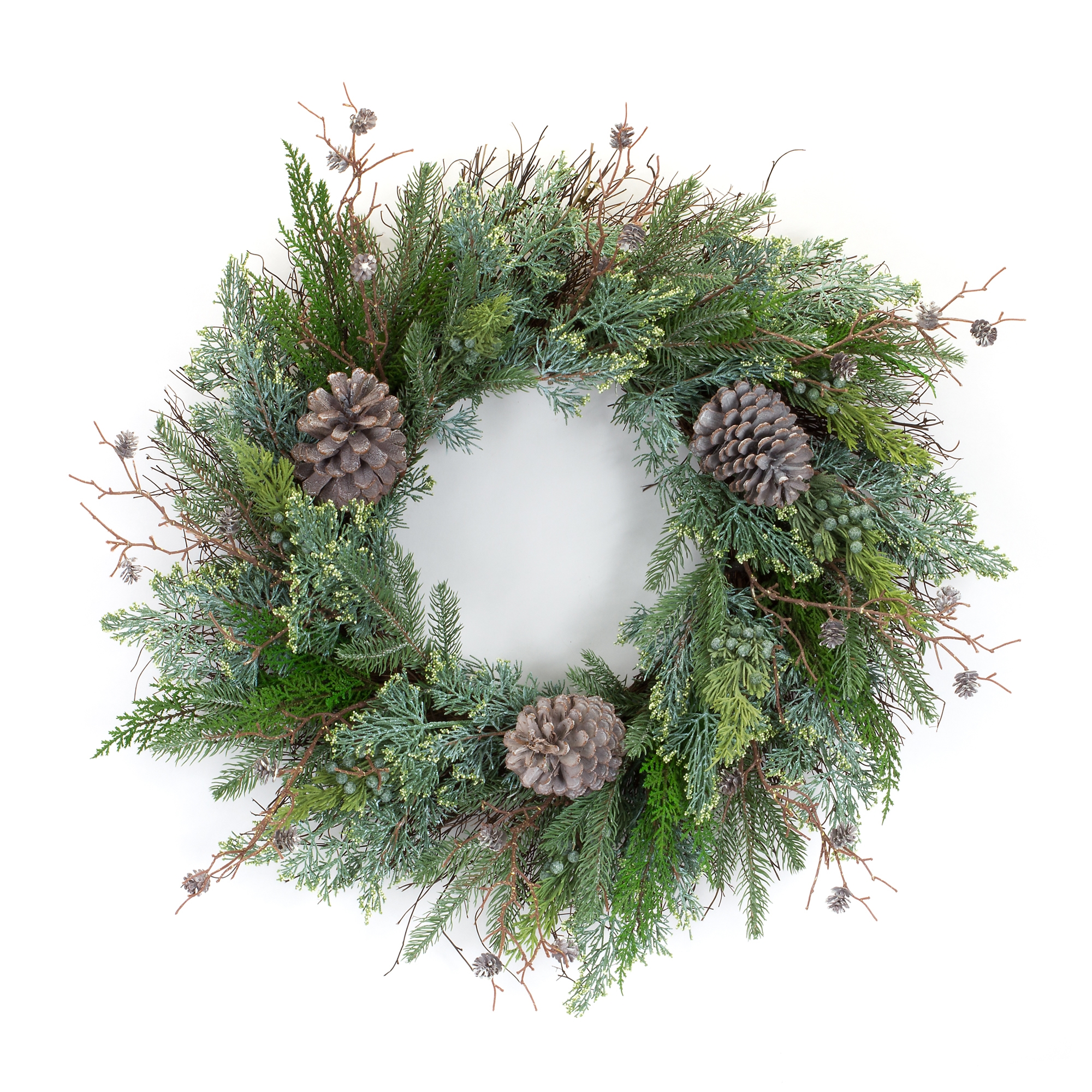 Juniper and Pine Wreath 27.75