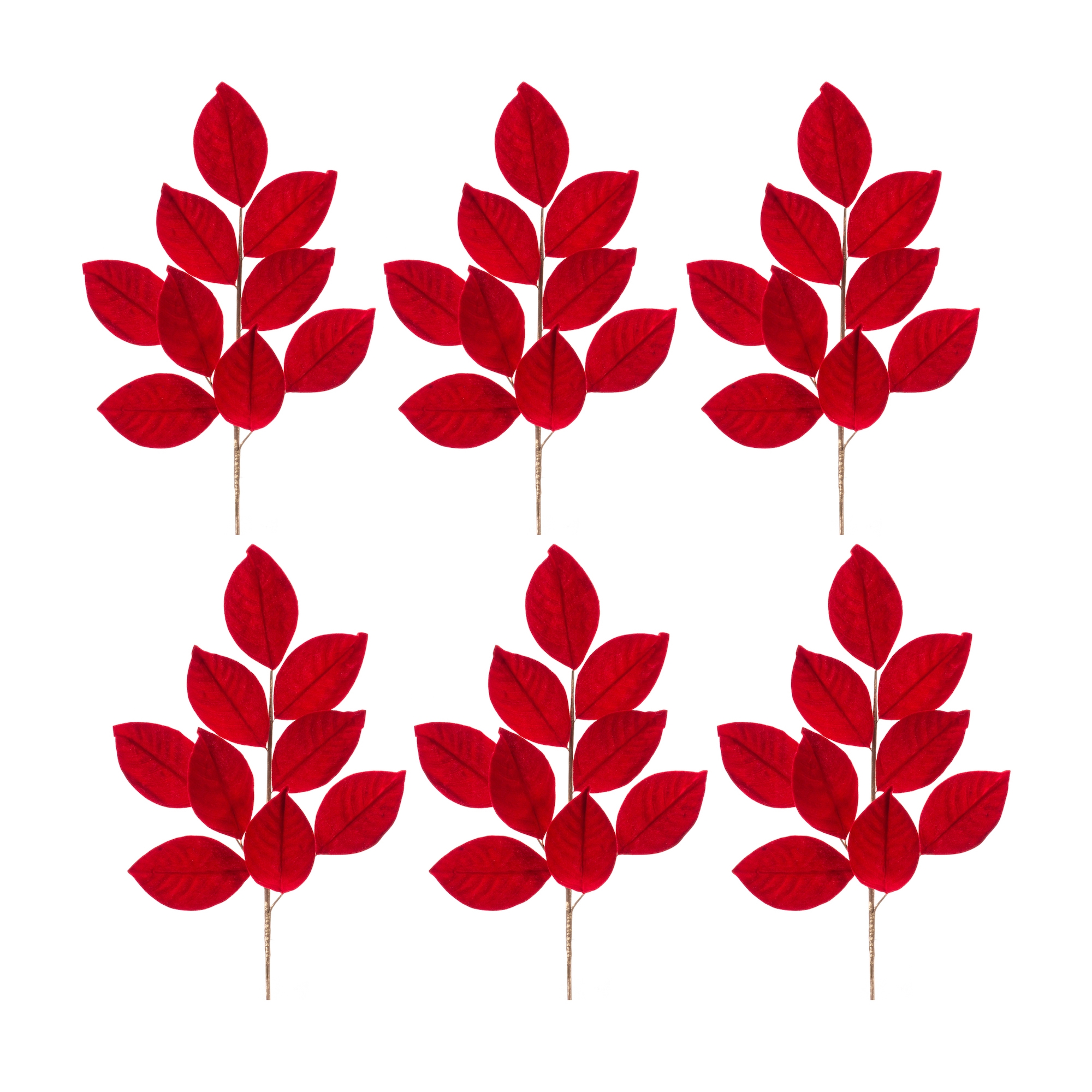 Magnolia Leaf Spray (Set of 6) 27.5
