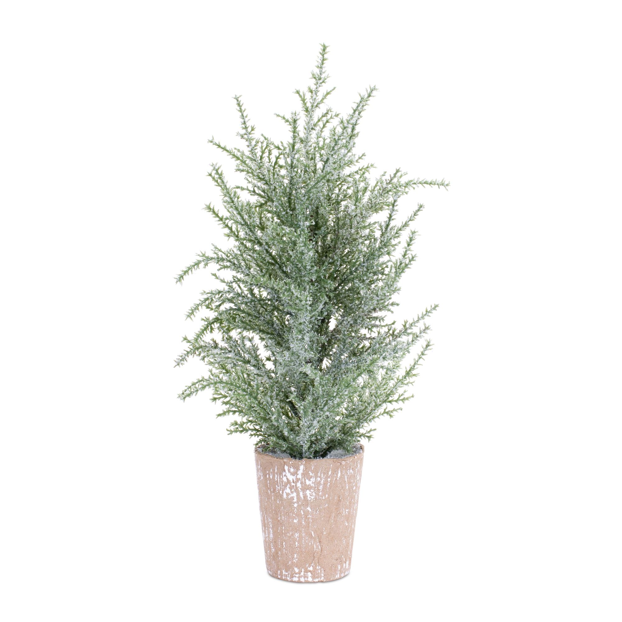 Potted Icy Pine Tree (Set of 4) 15
