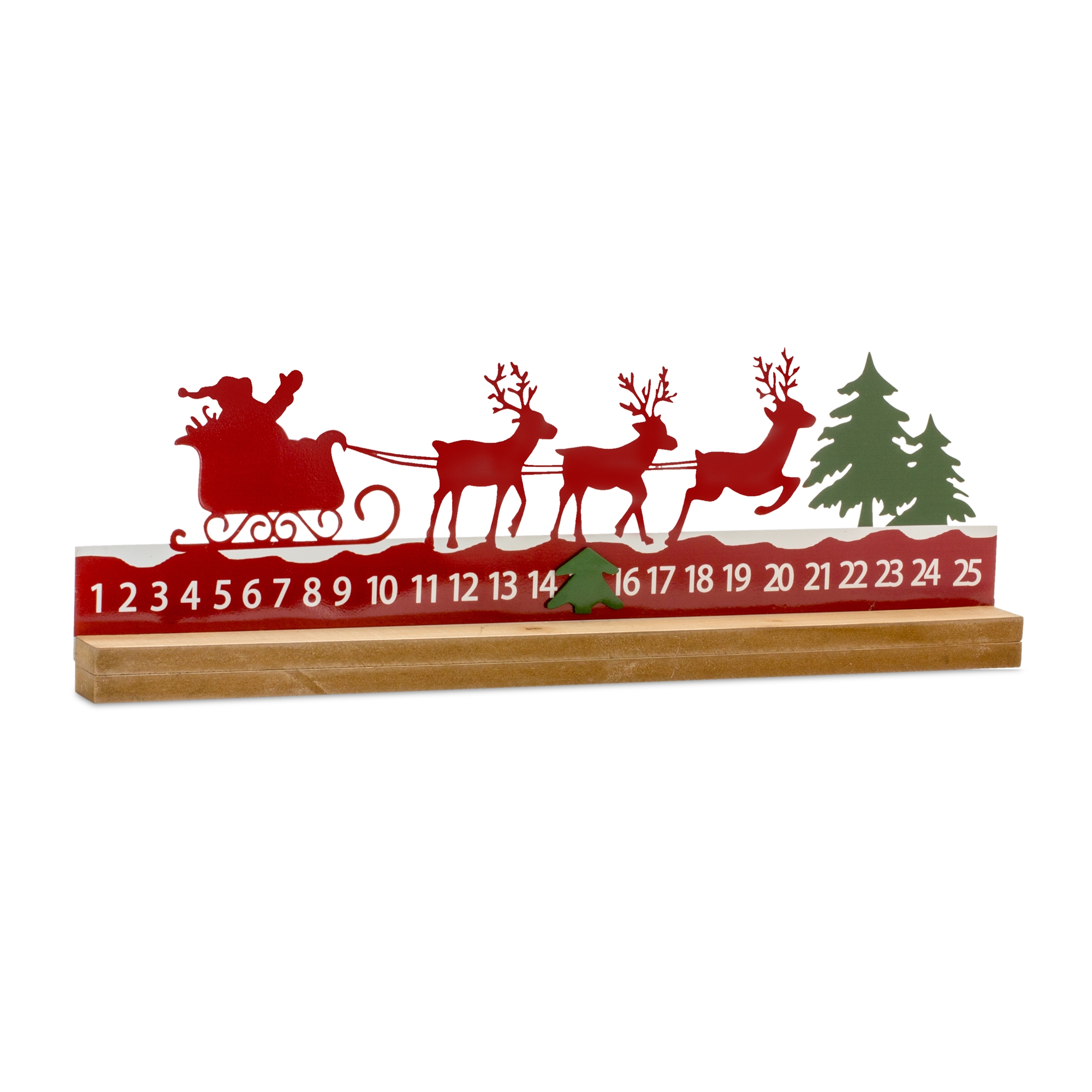 Santa Sleigh Christmas Countdown 23.5