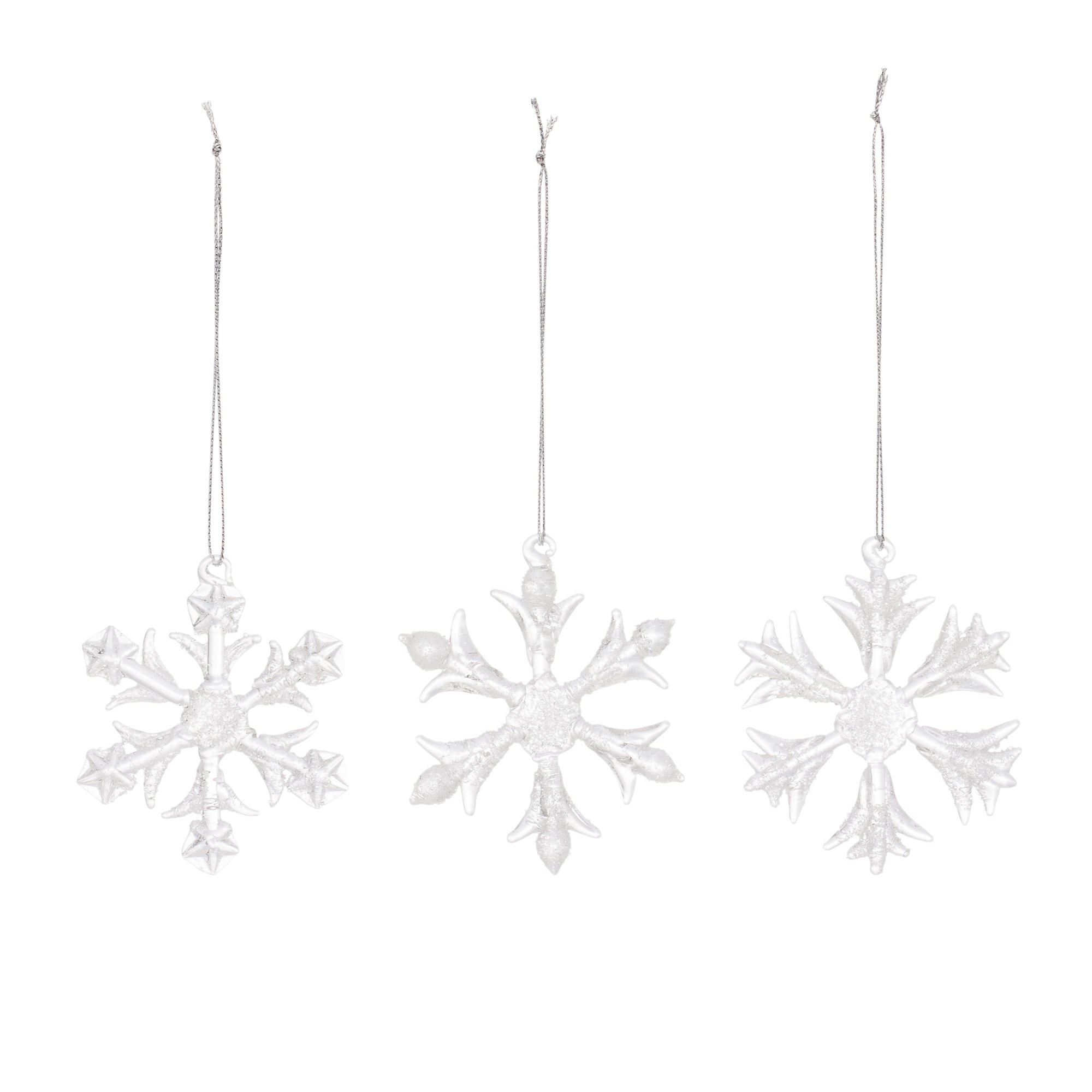 Snowflake Ornament (Set of 6) 2.25