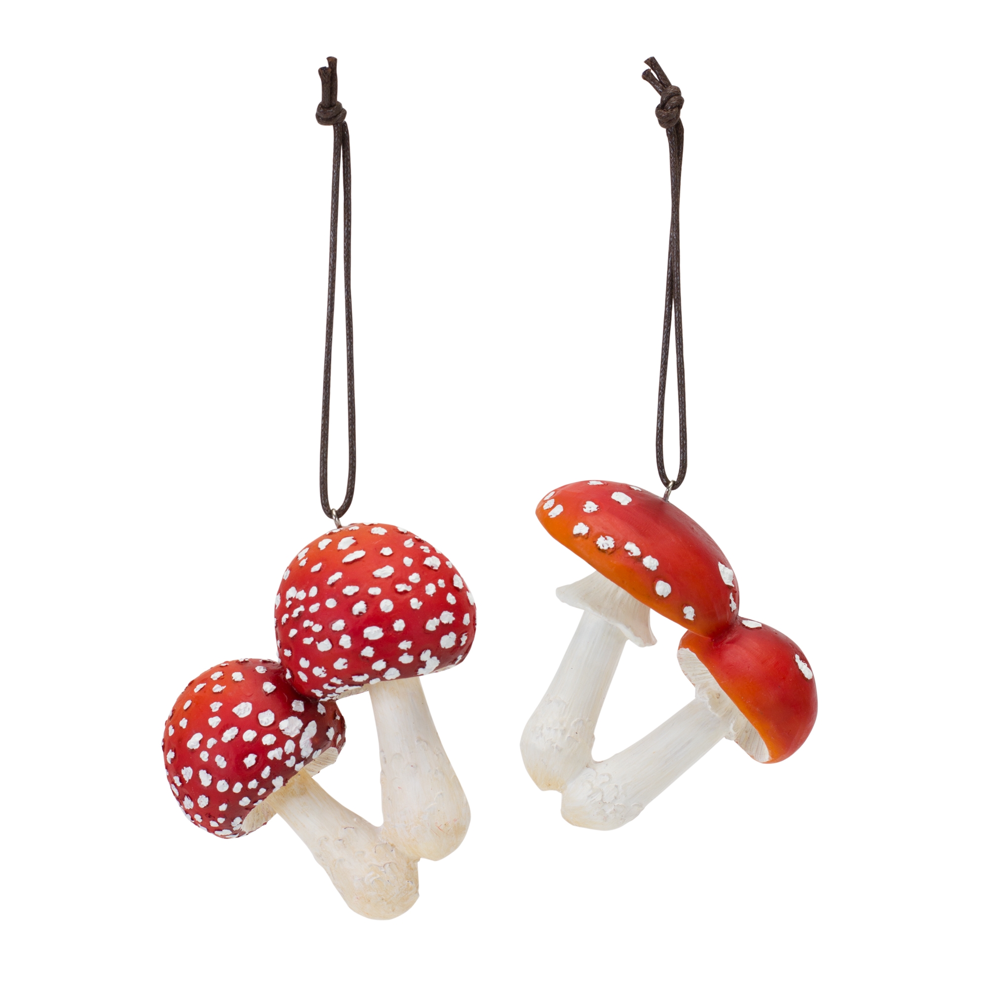 Mushroom Ornament (Set of 6) 3.25