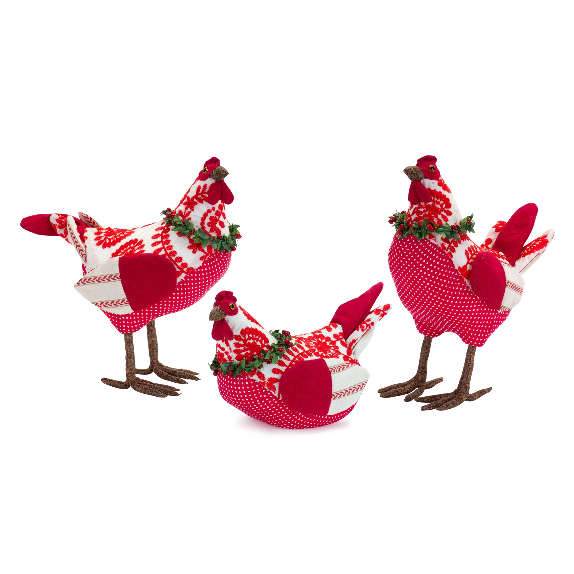 French Hens (Set of 3) 6.5