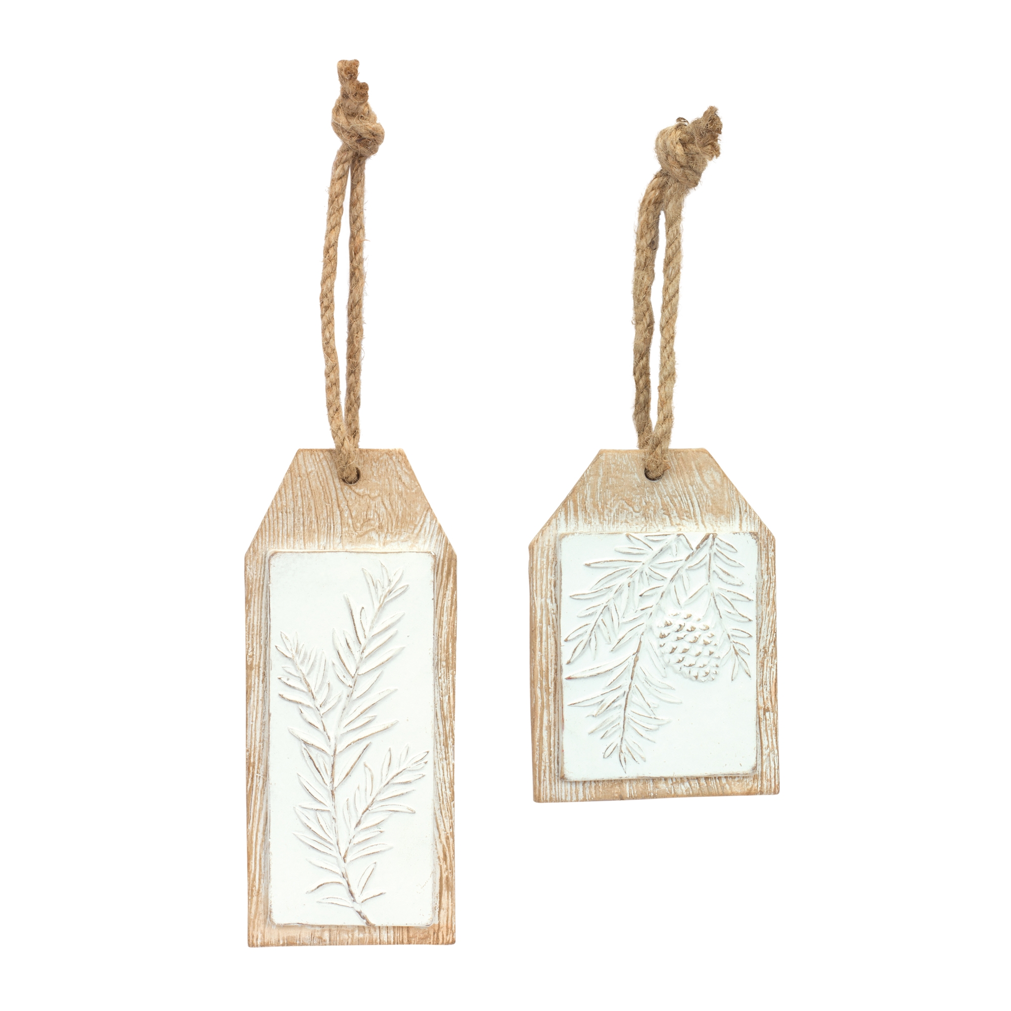 Pine Branch Tag (Set of 6) 3.35