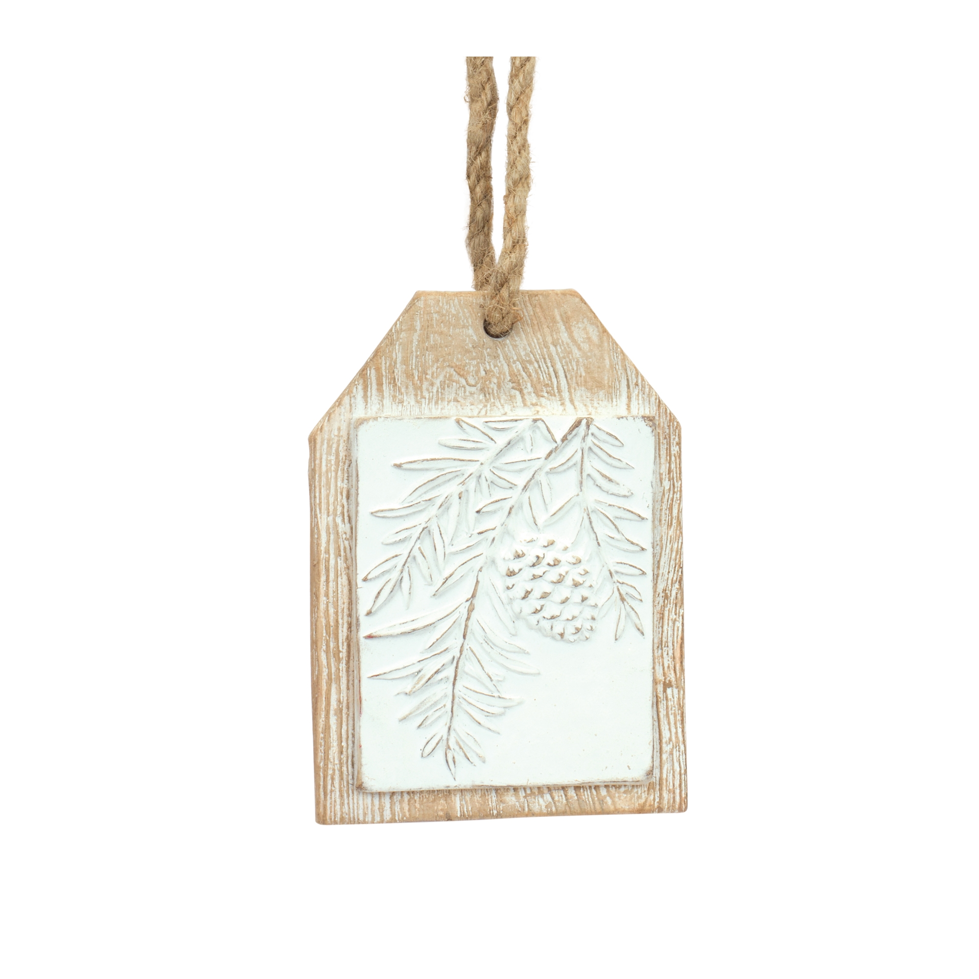 Pine Branch Tag (Set of 6) 3.35