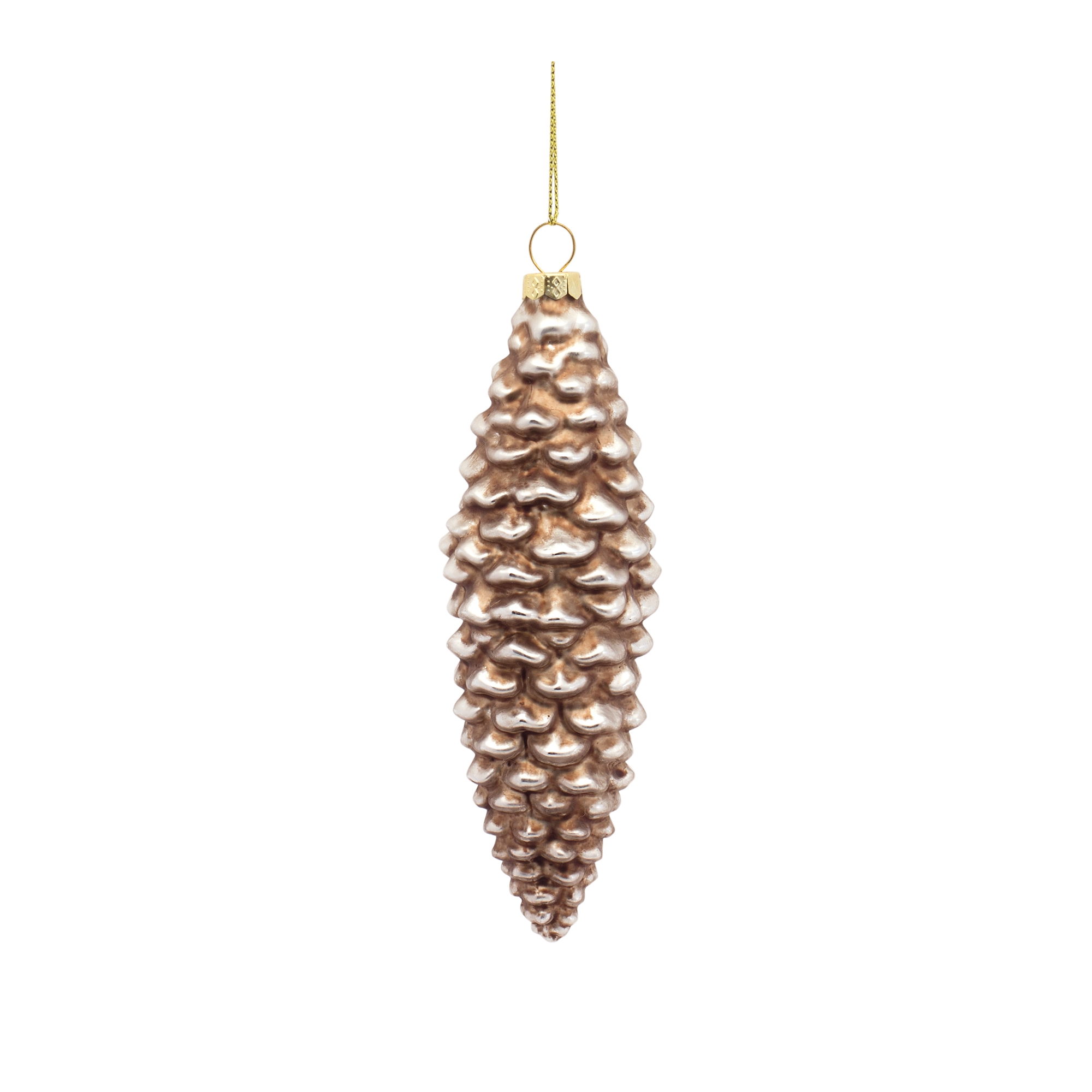 Pine Cone Ornament (Set of 12) 6.25