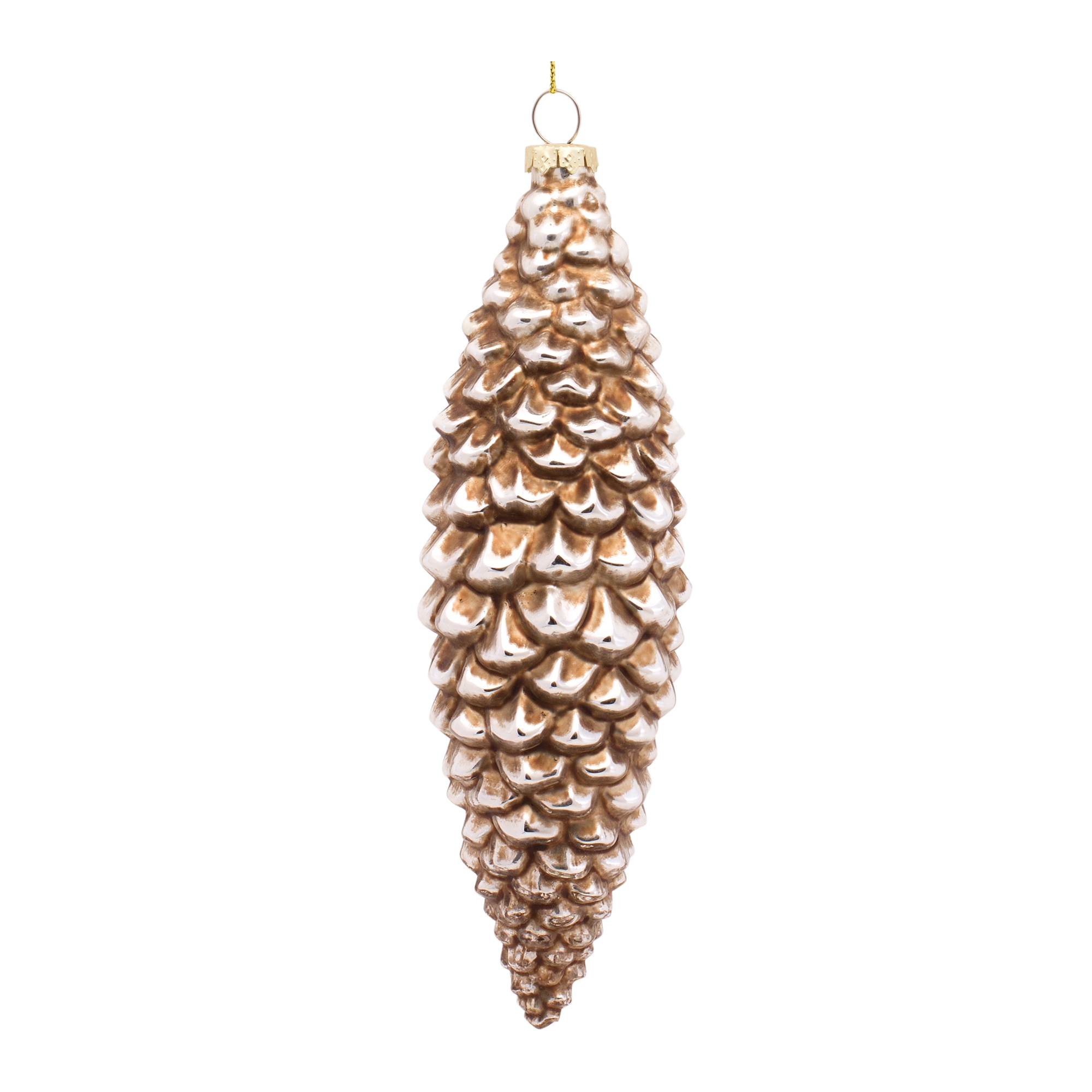 Pine Cone Ornament (Set of 12) 6.25
