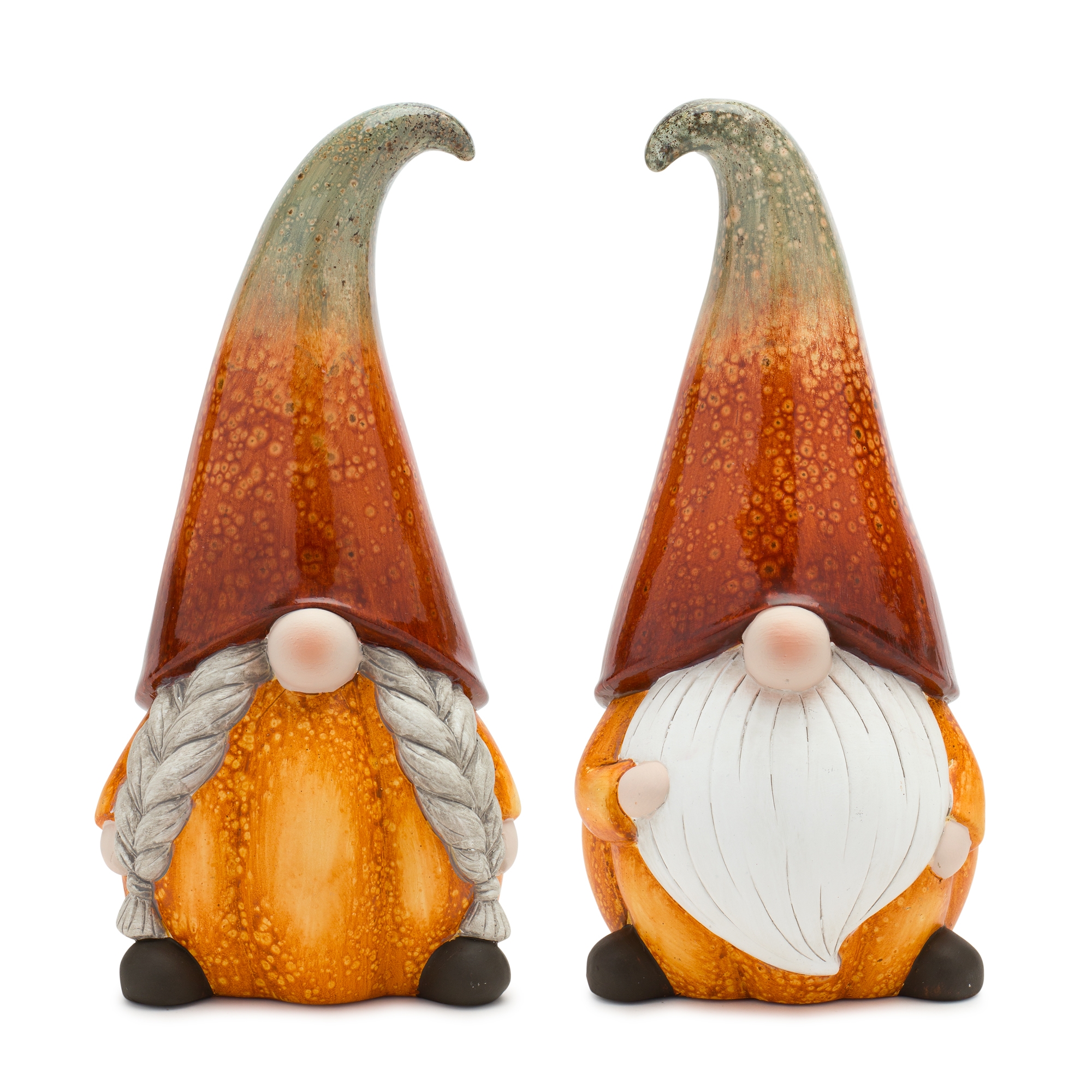 Pumpkin Gnome (Set of 2) 11.5