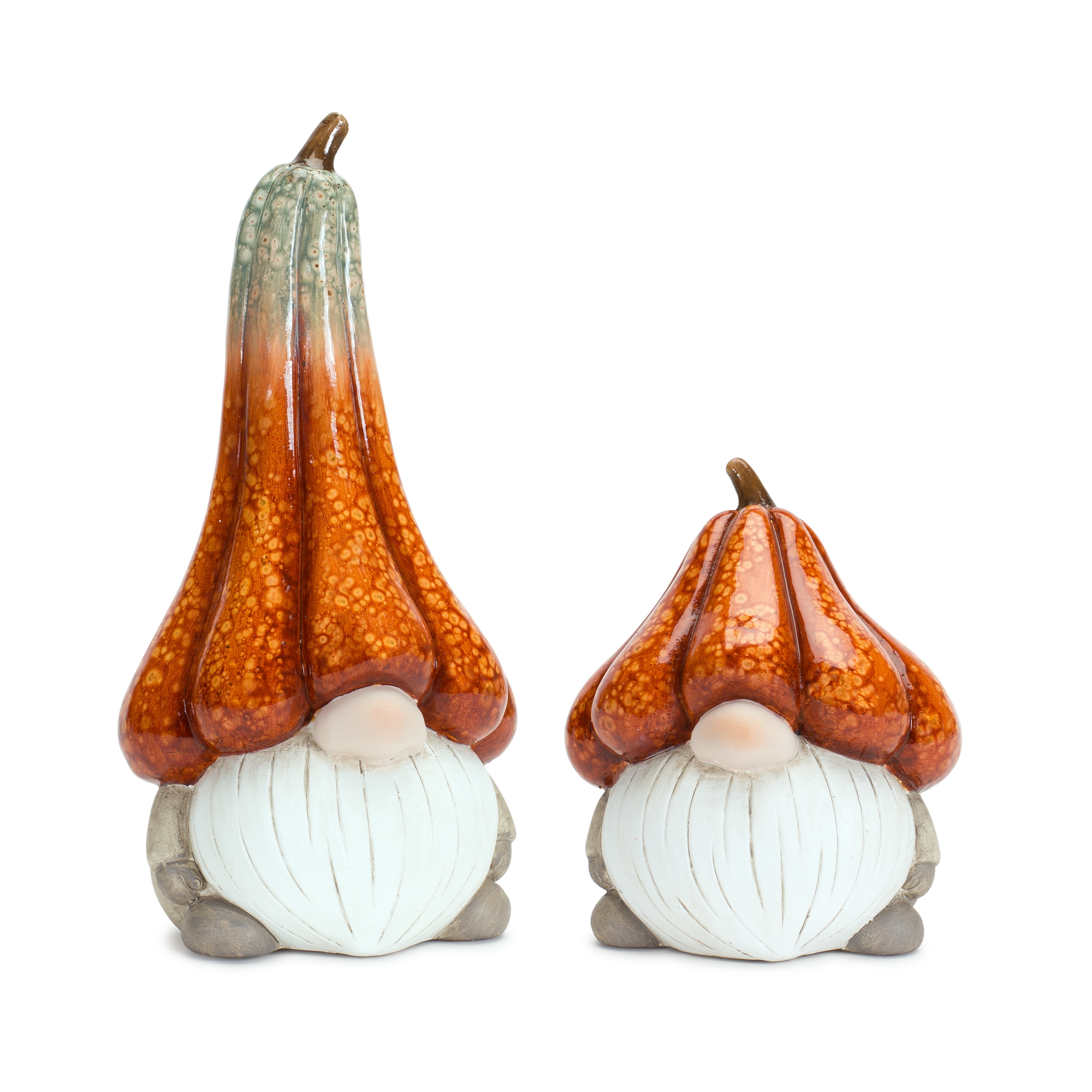 Gnome w/Pumpkin Hat (Set of 2) 6.5