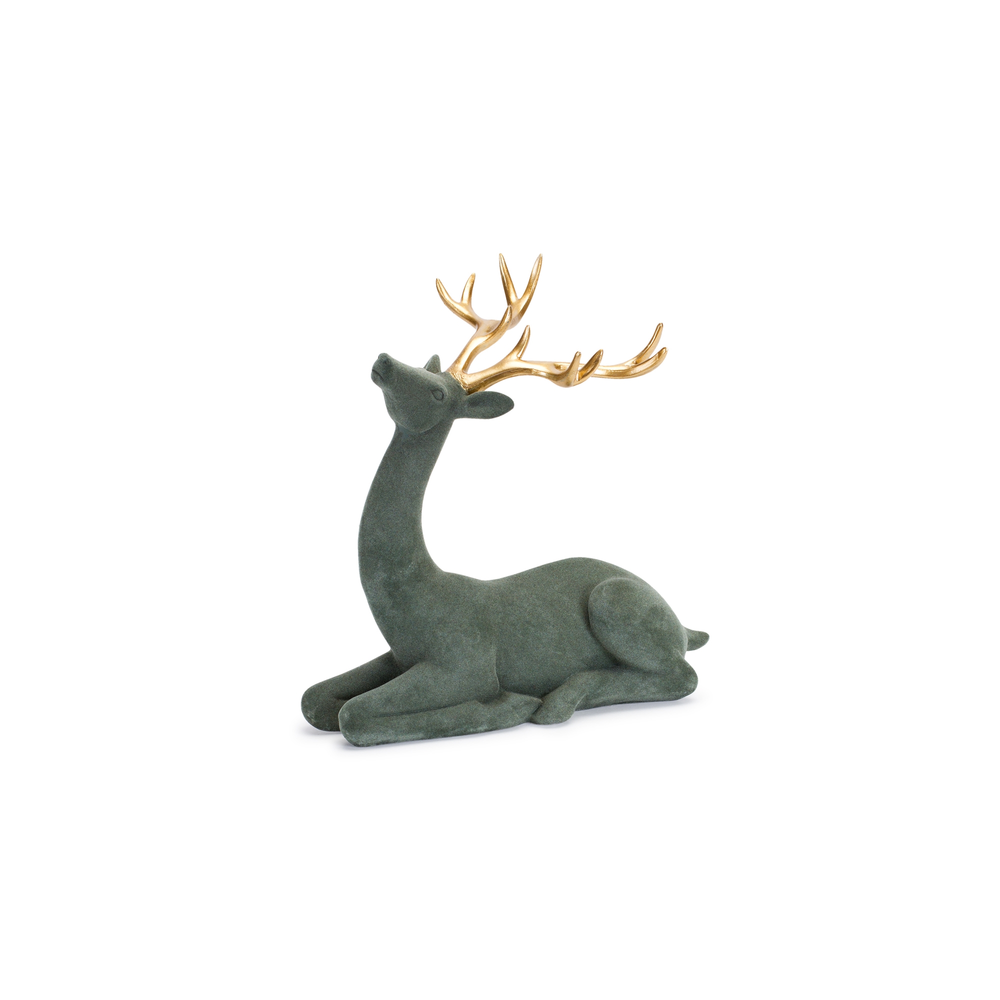 Flocked Deer (Set of 2) 10