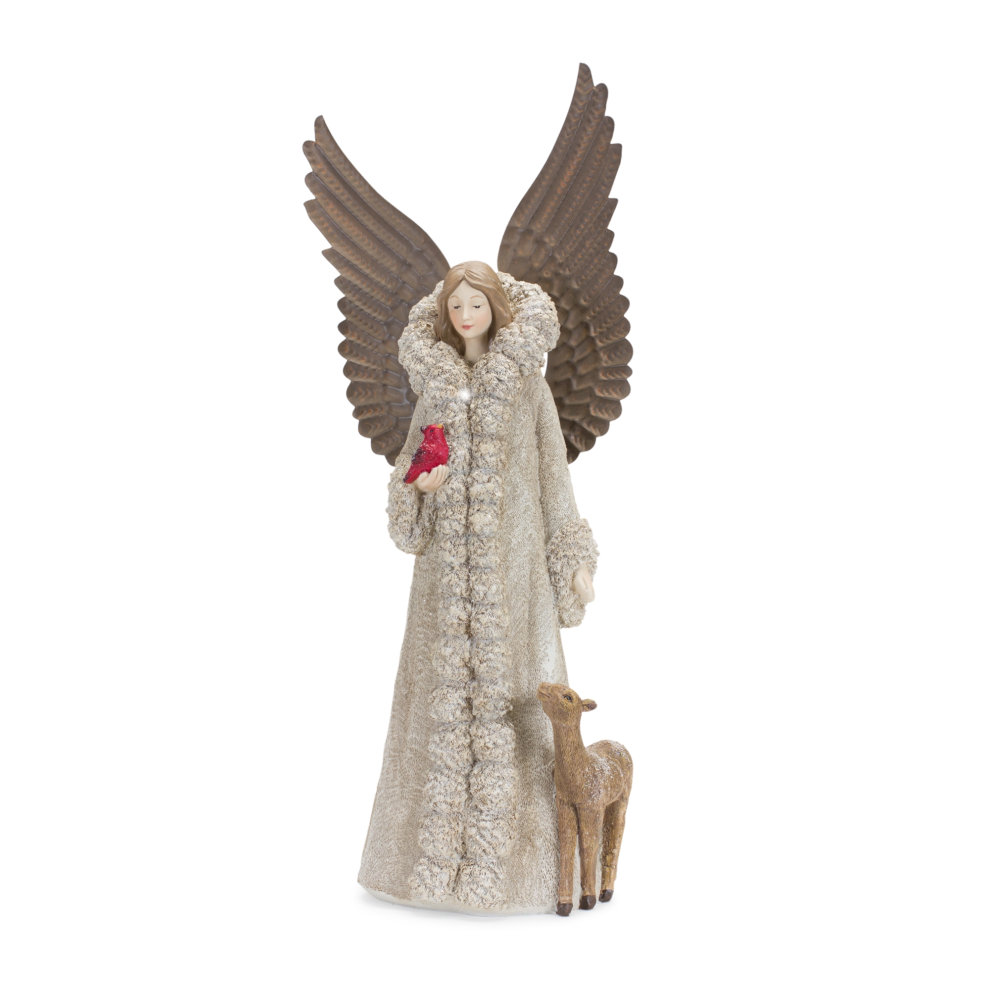 Angel w/Deer (Set of 2) 16.5