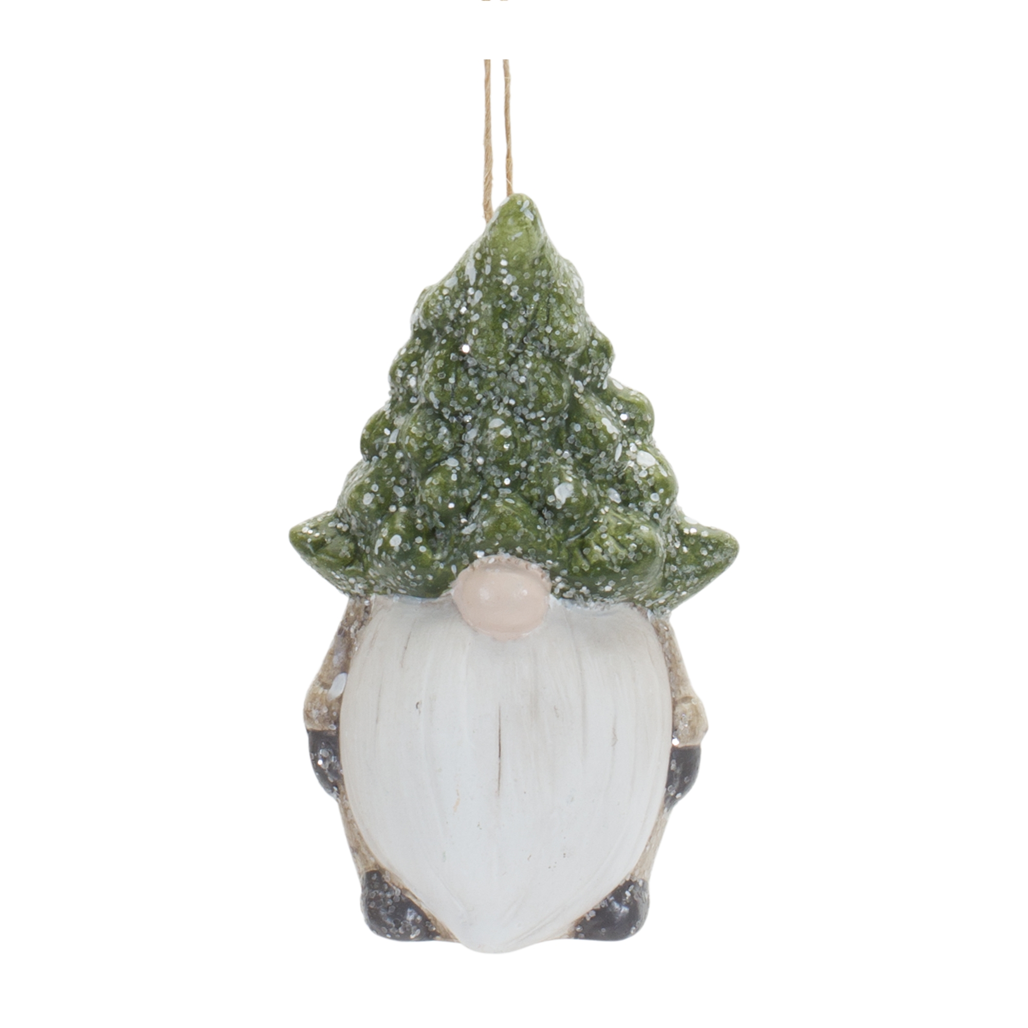 Gnome w/Tree Hat Ornament (Set of 6) 3.25