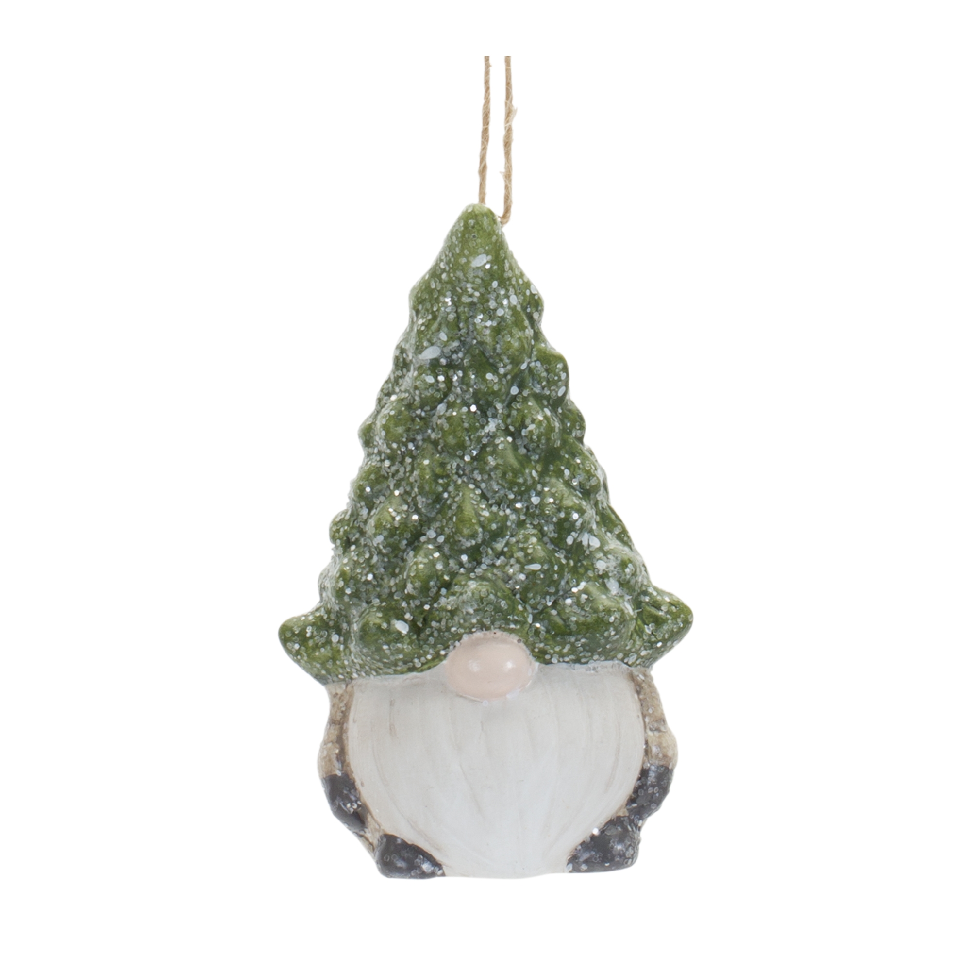 Gnome w/Tree Hat Ornament (Set of 6) 3.25